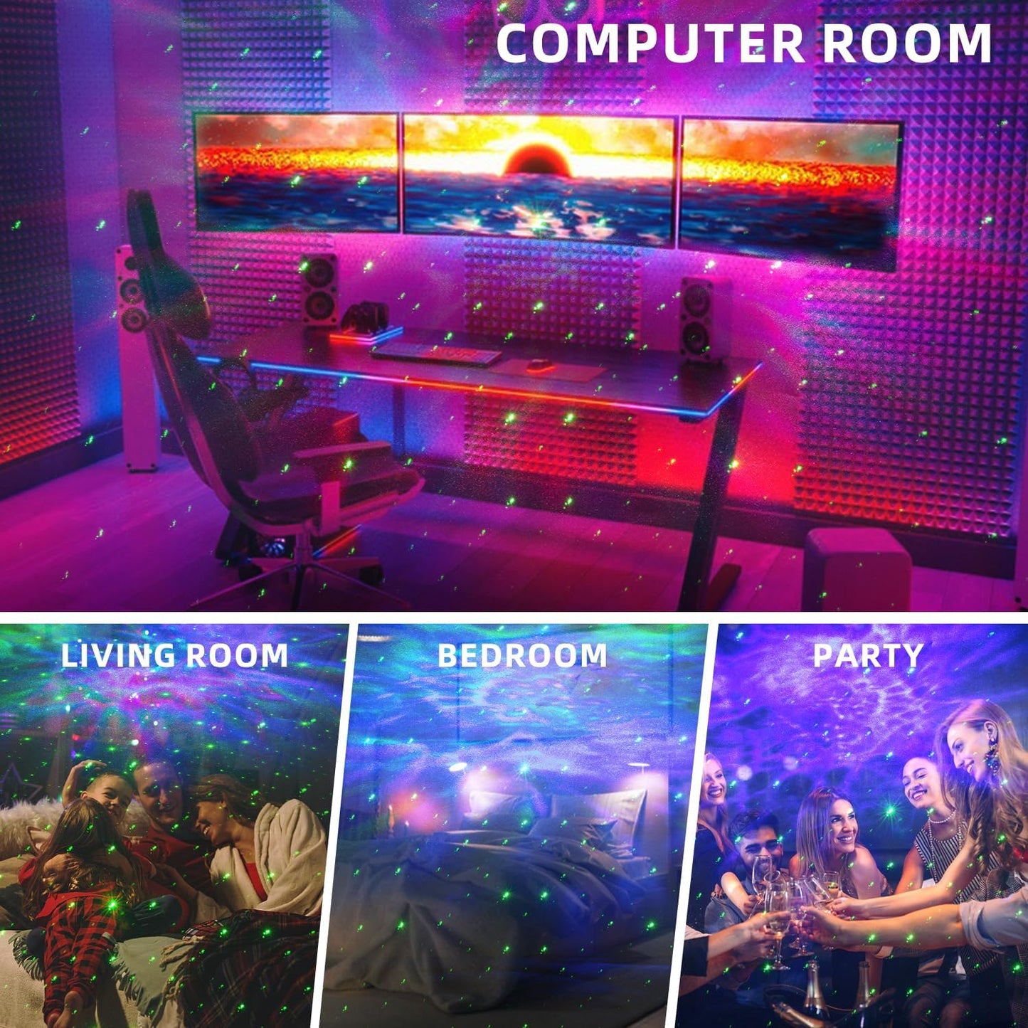 Astronaut Galaxy Projector Night Light Star with Timer and Remote Galaxy Light with Seven Colors Moon Night Light LED Nebula Lights for Kids Adults for Bedroom Gaming Room Decor Gift (Spherical)