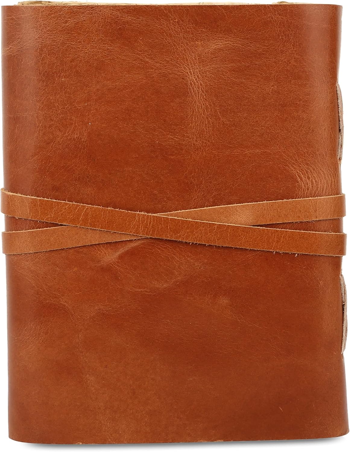 Leather Journal with Lined and Unlined Deckle Edge Paper 8x6 inch and Vintage Key | Handmade Writing Notebook Diary | Bound Daily Notepad for Men & Women Medium, Sketch/Writing pad for Artists