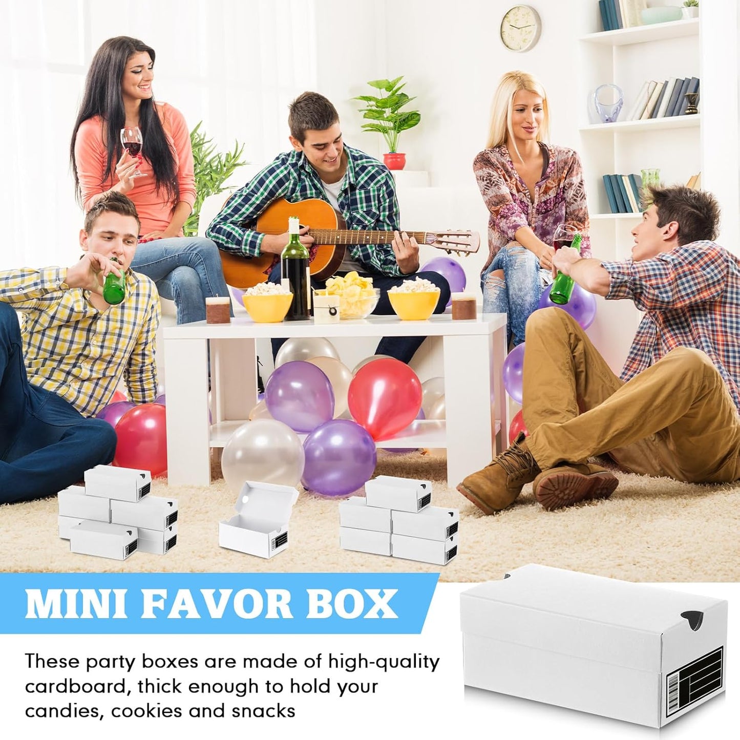 12 Sets Mini Shoe Gifts Boxes for Party Favors 4.7 x 2.5 x 2 Inch Sports Mini Sneaker Box with Editable Label for Candies Cookies Snacks(White,4.7 x 2.5 x 2 Inches)