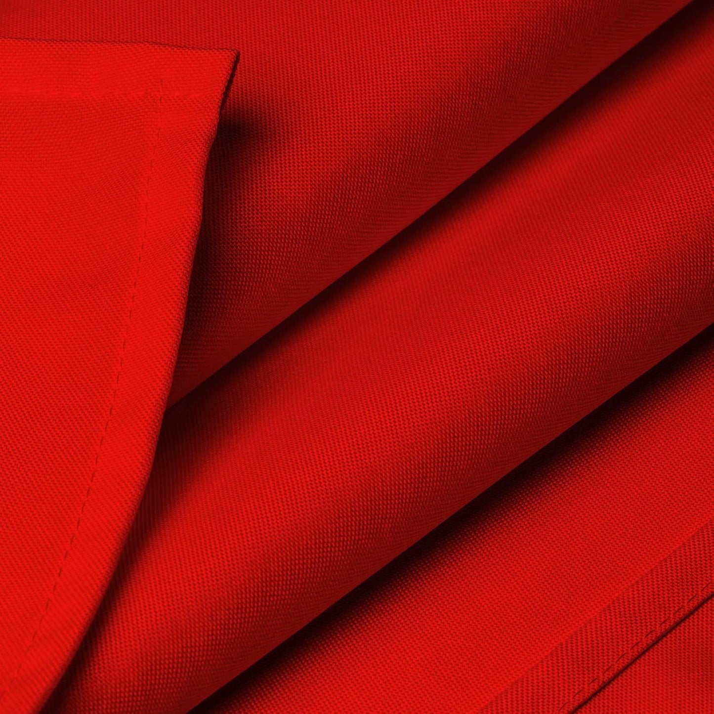 Lann's Linens - 10 Premium 90" x 156" Tablecloths for Wedding/Banquet/Restaurant - Rectangular Polyester Fabric Table Cloths - Red