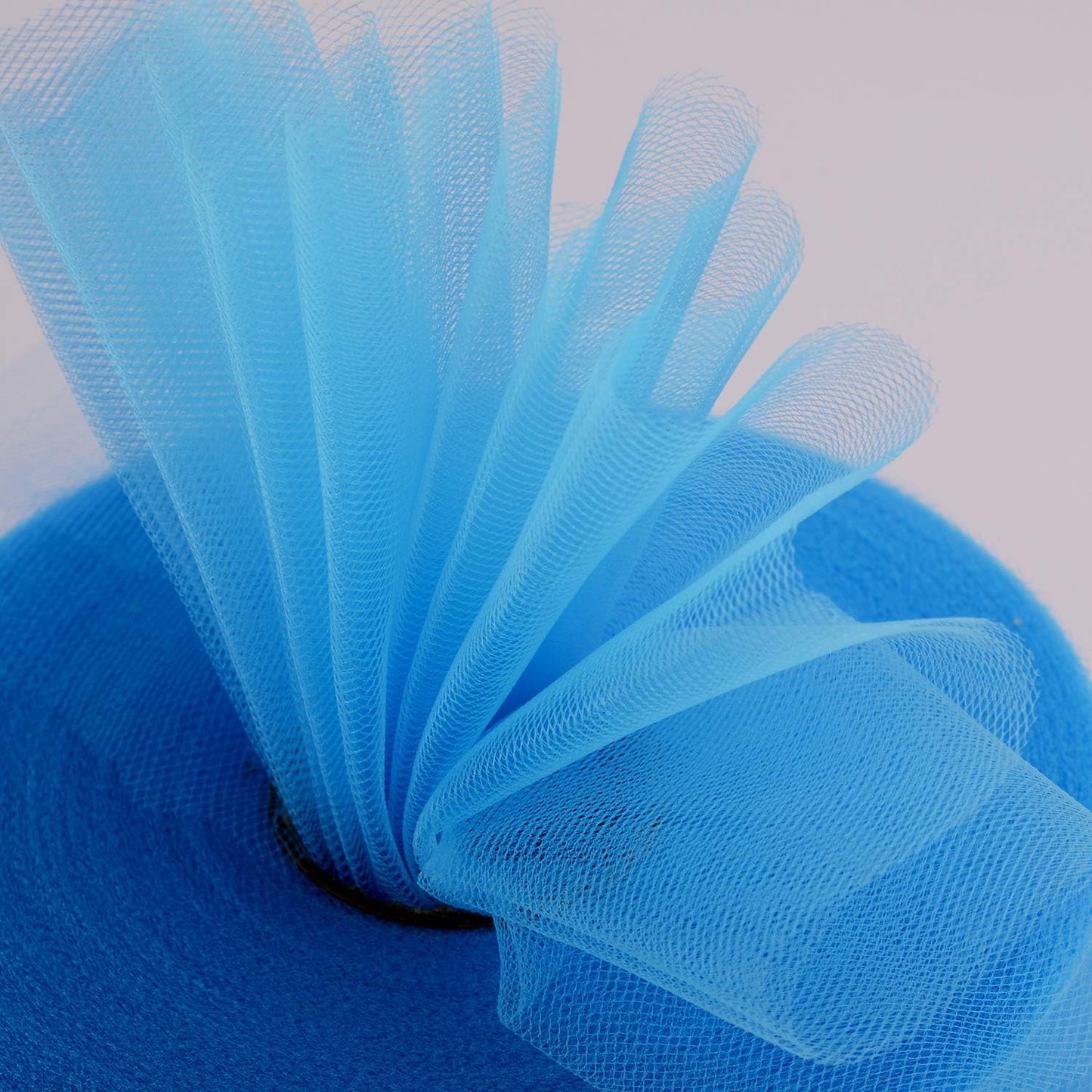 Tulle Fabric Roll, 6” by 200 Yards (600FT) Tulle Organza Fabric Spool for DIY Tutu Skirt Baby Shower Decor Wedding Backdrop Crafts Birthday Party Supplies (Peacock Blue)