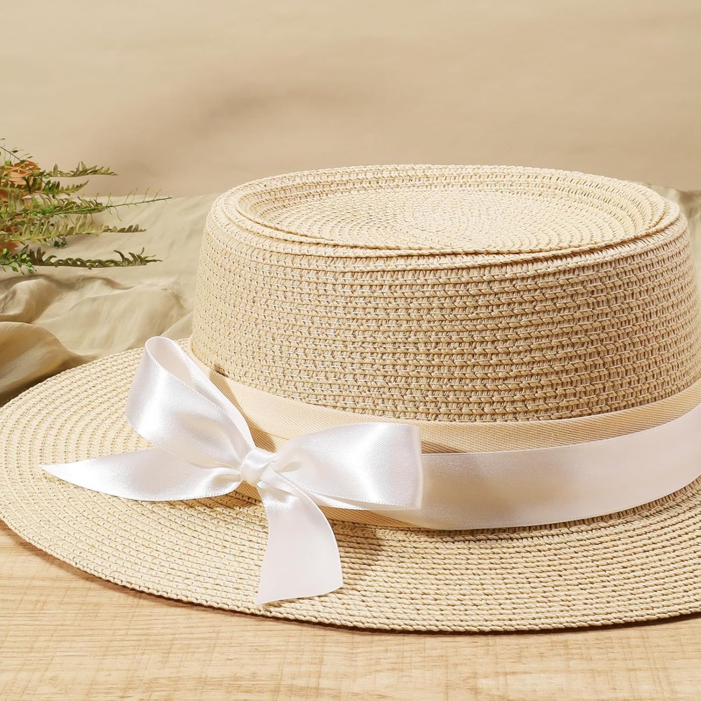 LaRibbons White Satin Ribbon 1 Inch 50 Yards Luxury Double Faced Silk Ribbon for Flower Bouquet Crafts Gift Wrapping Wedding Christmas Decoration