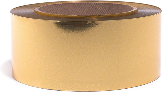 Gold Metallic Streamer, 2 Inches Wide x 500 Feet Long