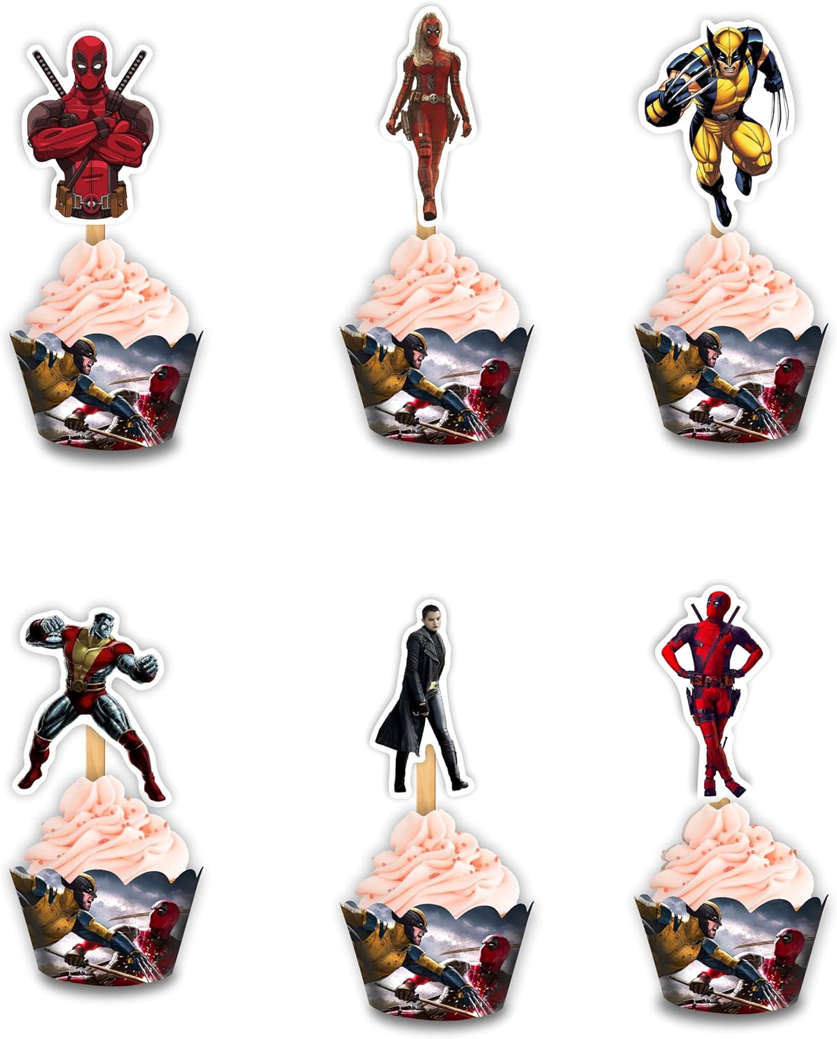 Dedpol Cupcake wrapper - Birthday Decorations.