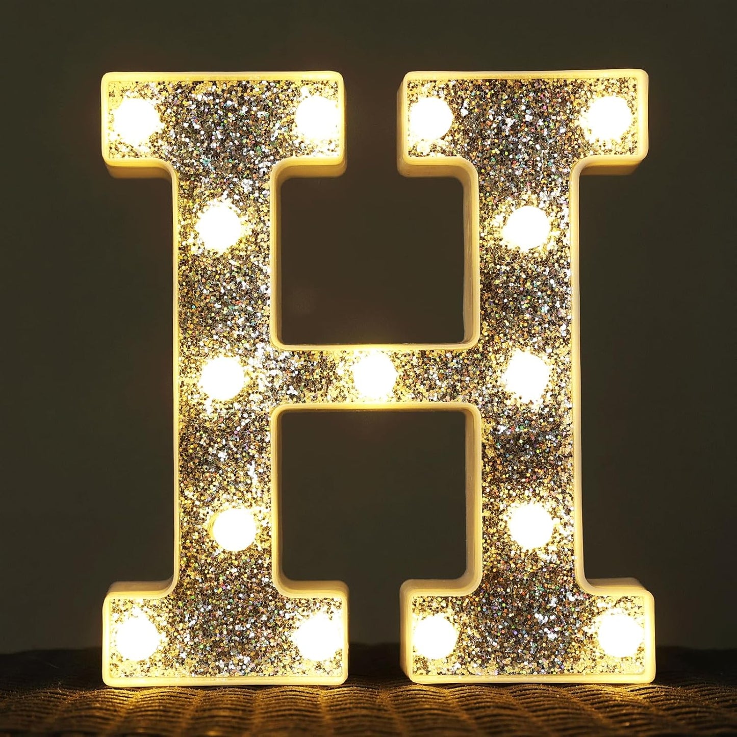 Light Up Letters - Marquee Light Signs for Table Decorations, Prom, Events, or Engagement Party - Alphabet & Number Lighted Letters