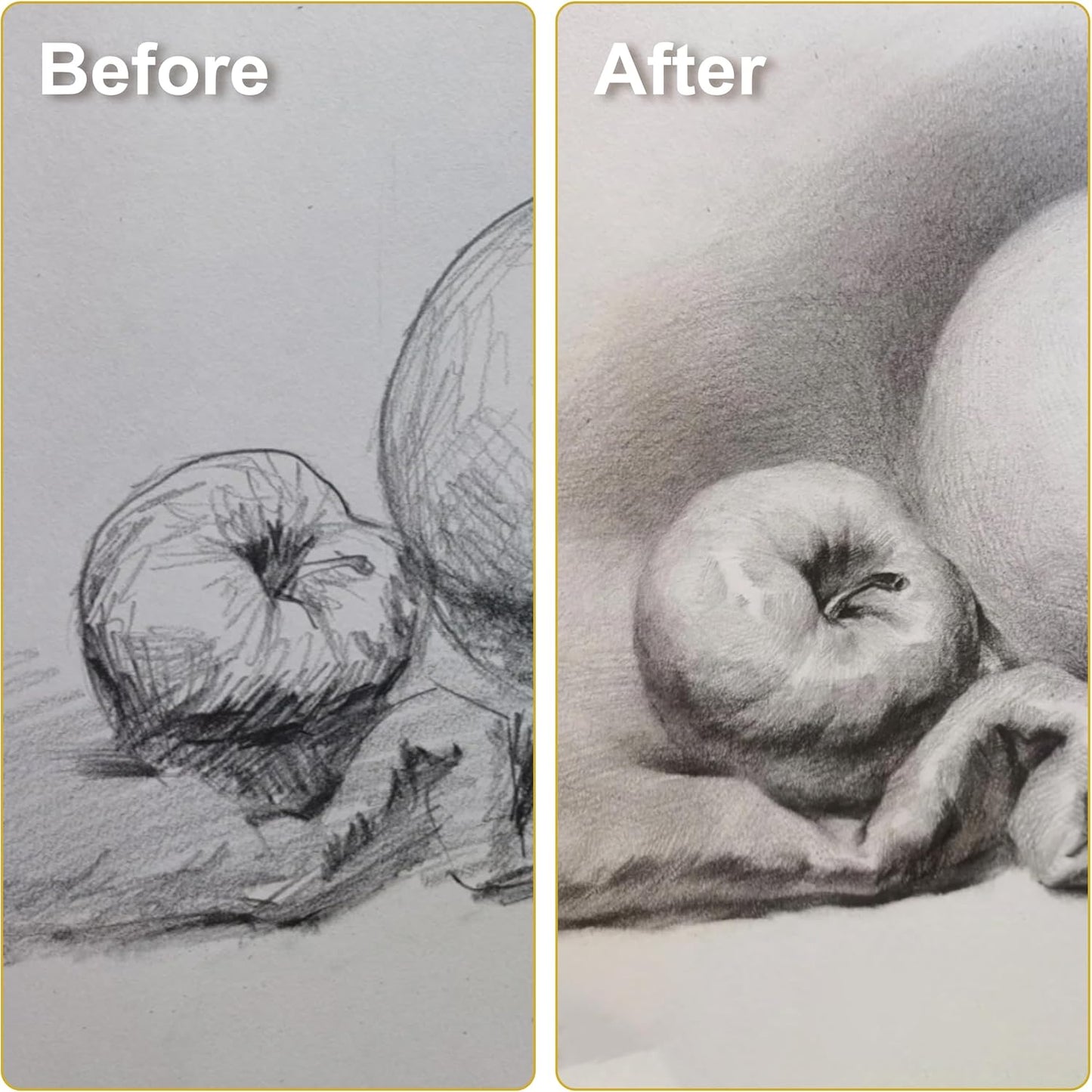 Sonjade Sketch Books This is NOT a Sketchbook, It's an Art Class! Art Book Drawing Pad, 100 Sheets, 8.6 x 11 Inch, Yellow