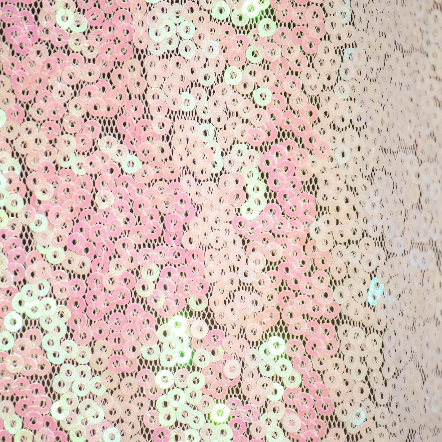 Iridescent White Sequin Backdrop Curtains 4 Panels 2FTx8FT Glitter Iridescent White Photo Backdrop Party Wedding Baby Shower Curtain Sparkle Photography Background