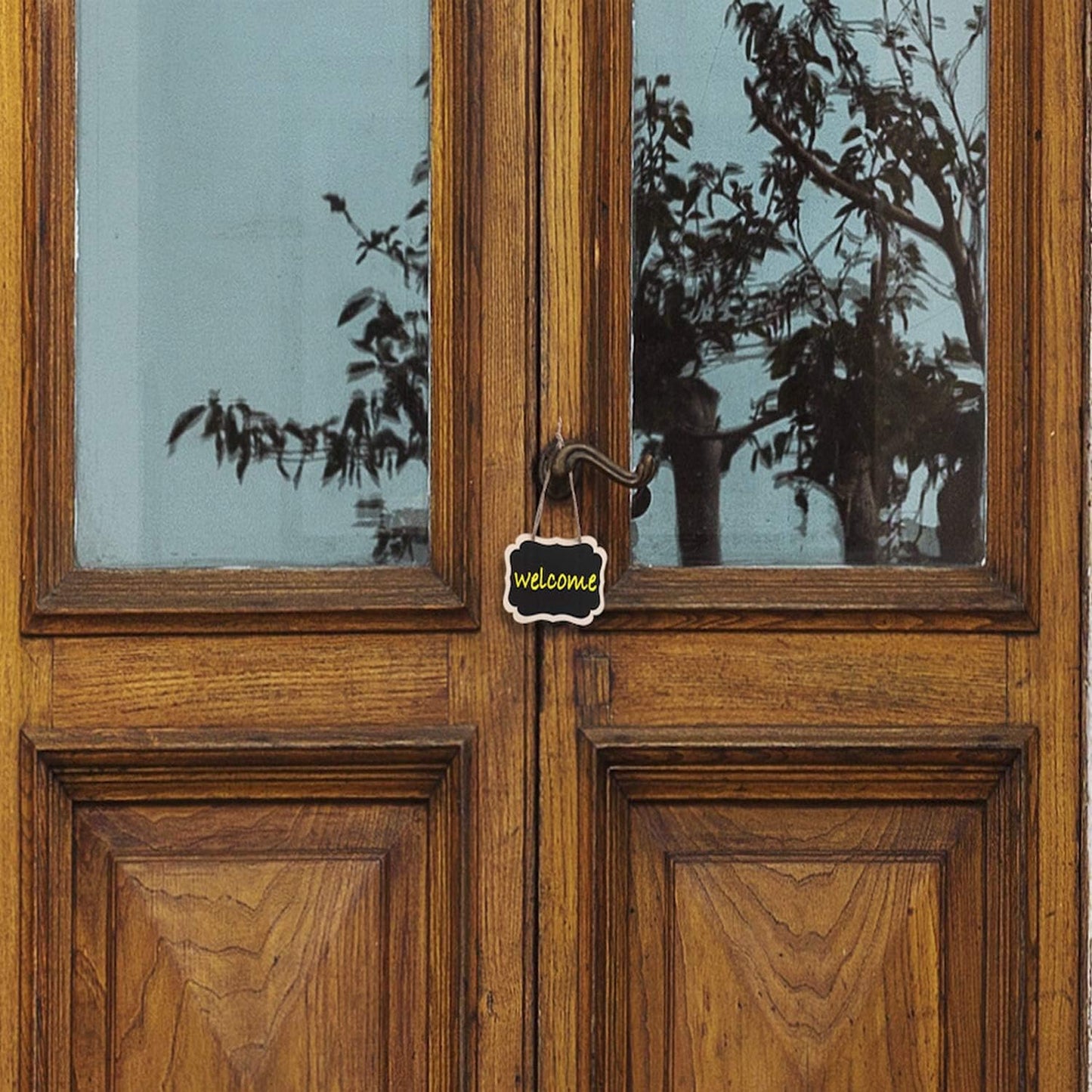 ONUPGO 20 Pack Chalkboard Tags with Liquid Chalk Marker, Double Sided Blackboard with Hanging String, Wooden Mini Erasable Chalkboard Signs, Hanging Chalkboard Labels, Price Tags, Message Tags