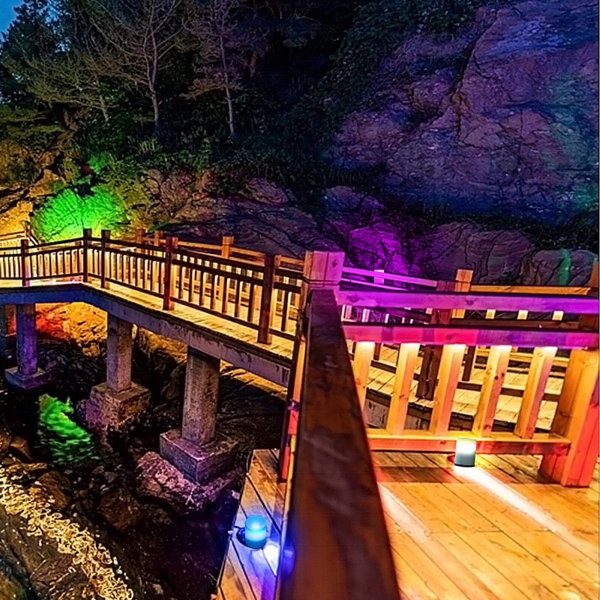 Enido Flameless Candles, Color Changing LED Candles(D: 3" x H: 4" 5" 6") Battery Operated Outdoor Waterpoof Candles Plastic Pack of 9 Flameless Pillar Candles