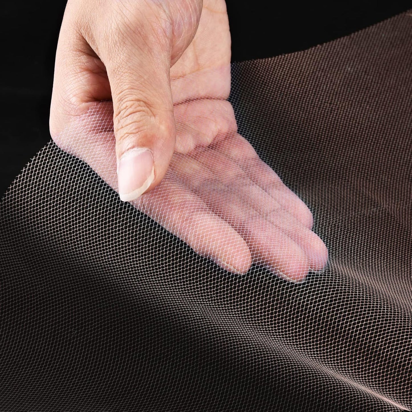 Tulle Rolls 6” by 100 Yards (300 feet) Tulle Roll Spool Fabric for DIY Tutu Skirts Wedding Baby Shower Crafts Decorations Party Supplies(Rose Gold)