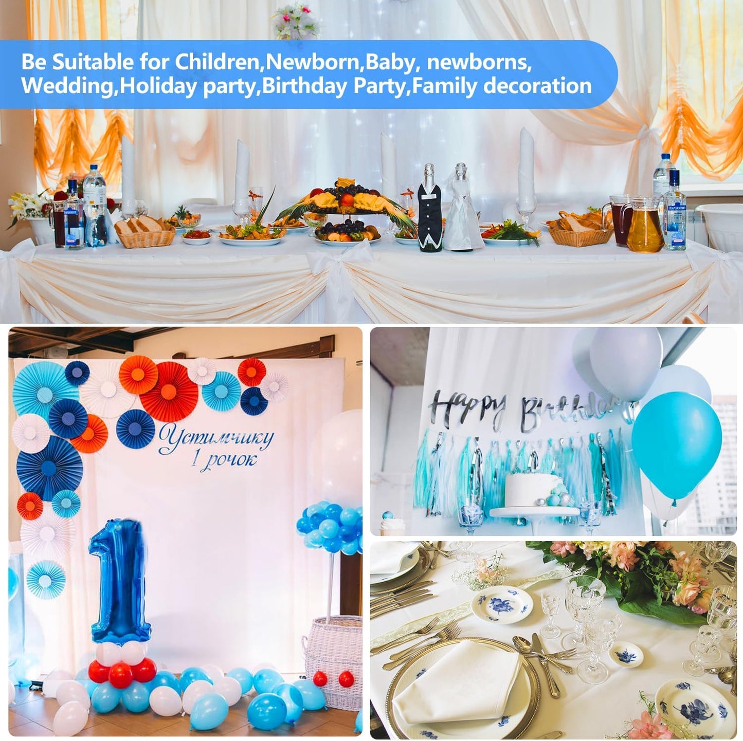 HEMMOTOP White Photo Backdrop, 6x9 ft White Background for Photography, Seamless Screen Backdrops for Photoshoot, Easter, Birthday Party, Video Recording, Photos, Projector (Backdrop only)