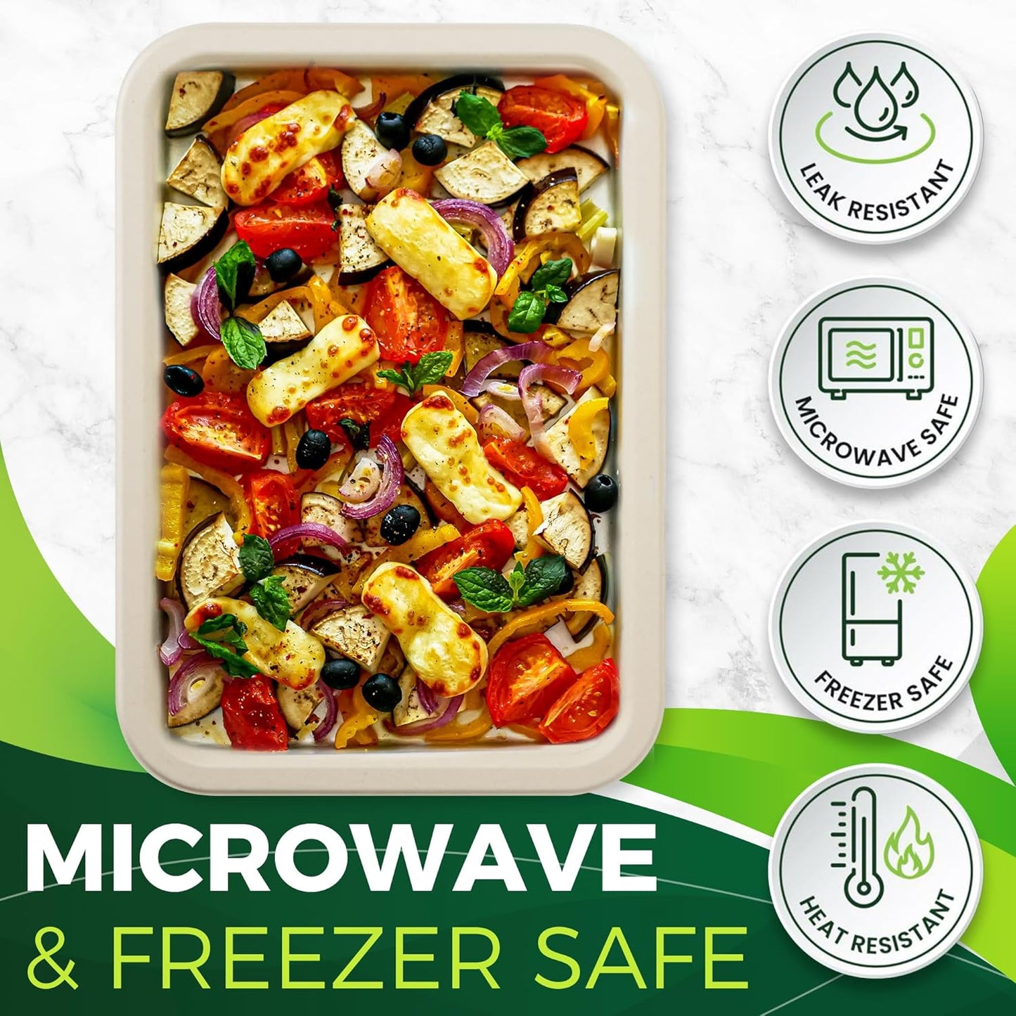 50 Pack Brown 14" Heavy Duty Disposable Rectangle Food Trays, Compostable Extra Large Paper Platter Plates Serving Crawfish, Lobster, Crab for Party, BBQ, Crawfish Boil Accessories