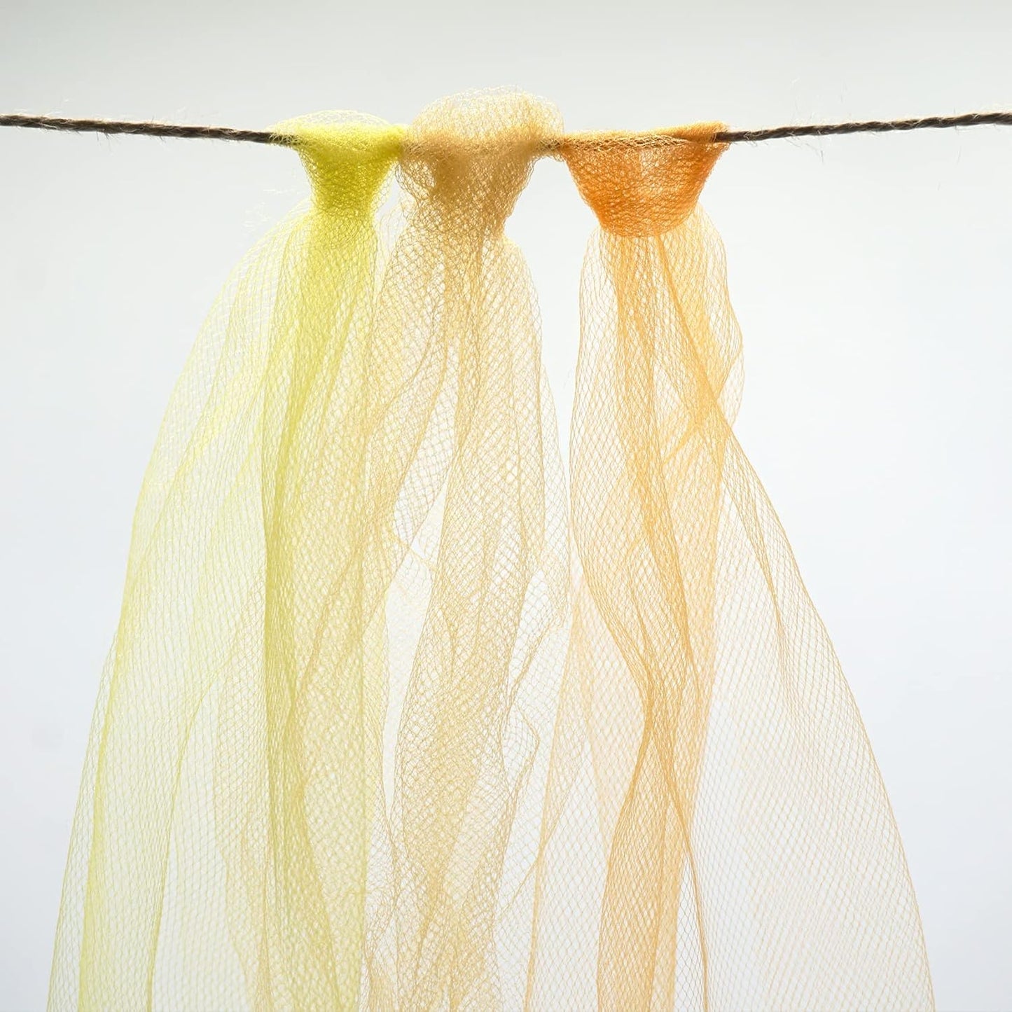 Orange Tulle Fabric Roll 6 Inch X 300 FT (100 Yards) Matte Tulle Ribbon Netting Mesh Spool for DIY Tutu Skirt Wedding Bow Gift Wrapping Baby Shower Christmas Party Halloween Decorations