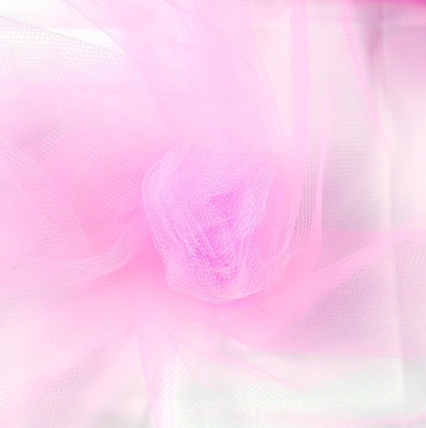 Craft And Party, Light Pink Fabric Tulle Roll 54 Inch by 40 Yards (120 ft) Fabric Tulle Bolt for DIY Tutu Skirt, Wedding and Decoration (Light Pink)