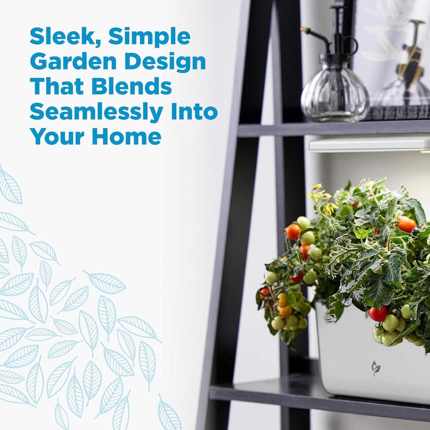 AeroGarden Harvest Lite, Indoor Garden Hydroponic System with LED Grow Light, Holds up to 6 AeroGarden Pods, Cream