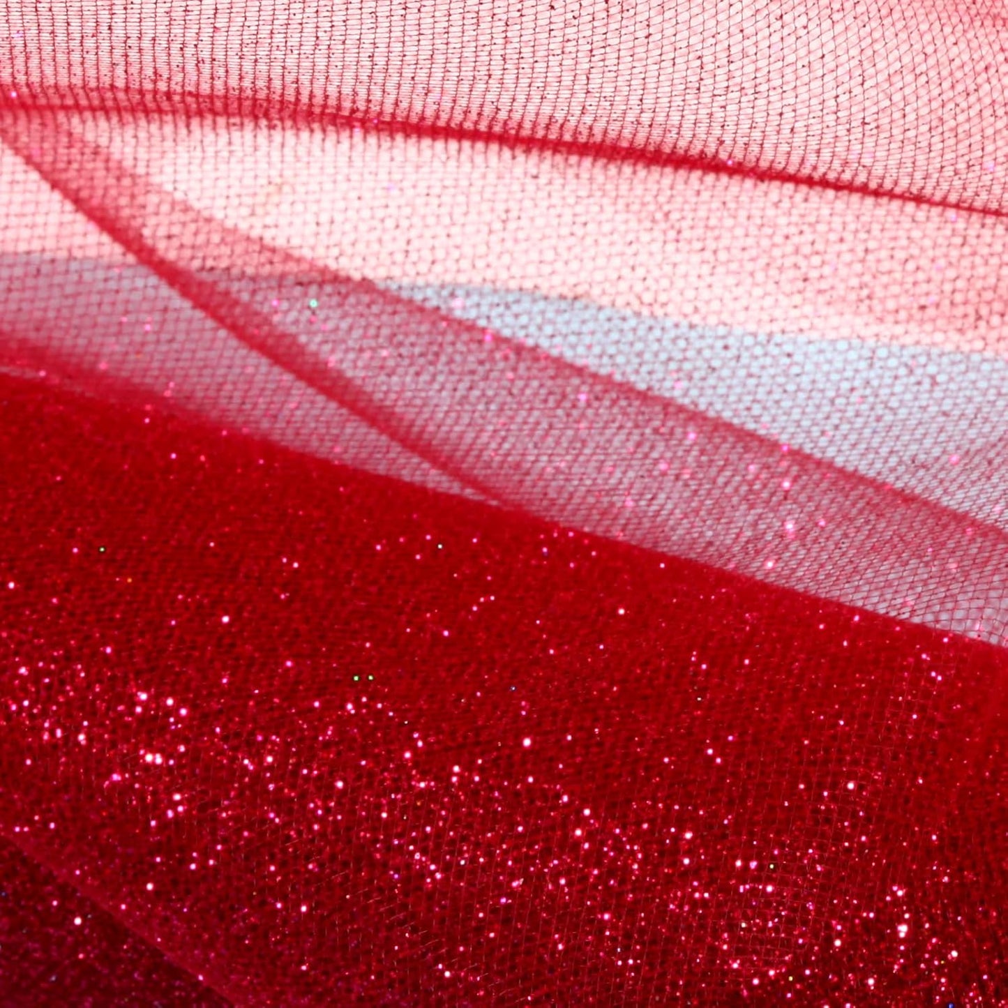 Sparkling Tulle Rolls, 15” by 30 Yards (90FT) Glitter Tulle Spool Ribbon Fabric for Wedding Birthday Bridal Shower Tutu Skirt Party Gift Wrapping (Burgundy)