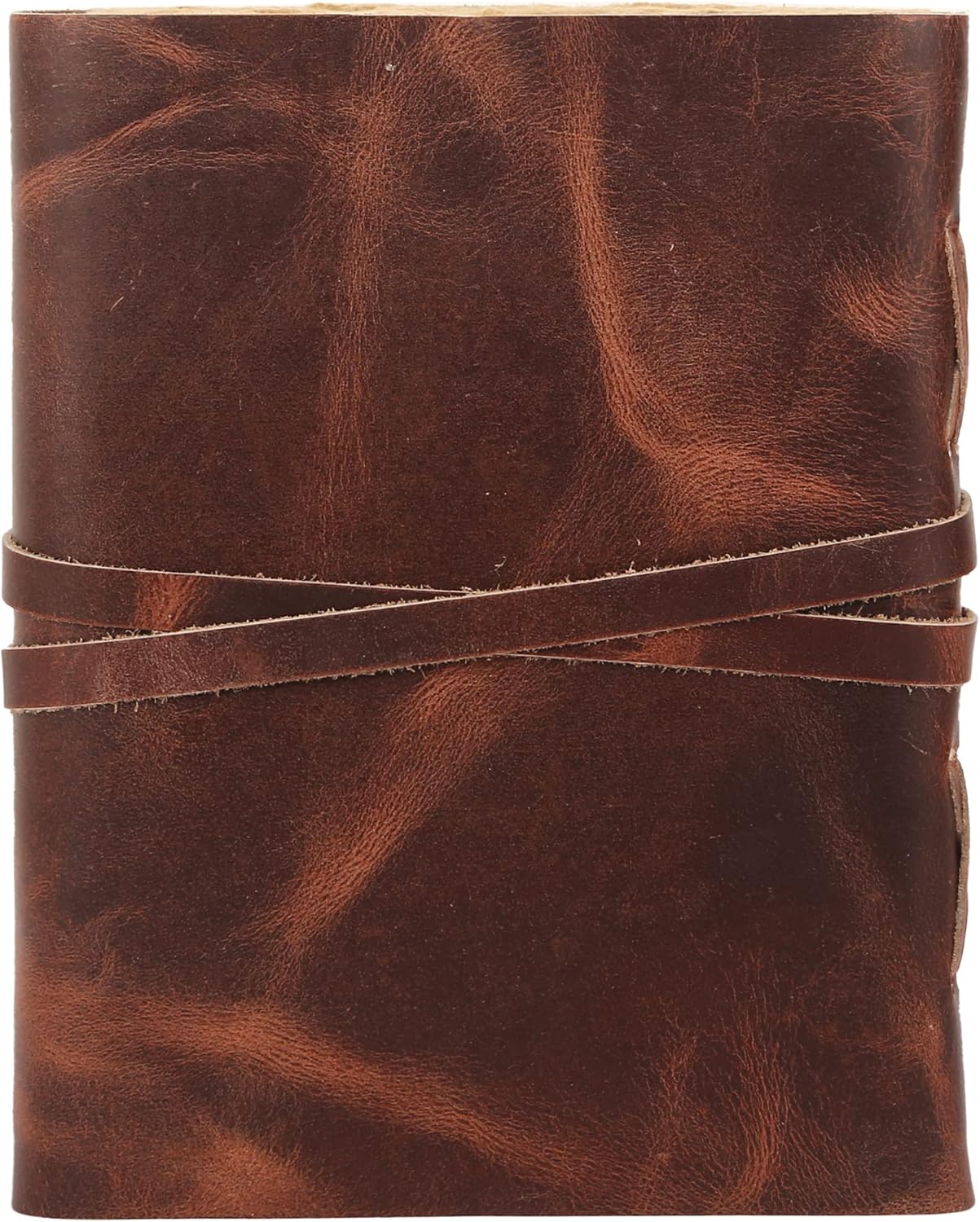 Leather Journal with Lined and Unlined Deckle Edge Paper 8x6 inch and Vintage Key | Handmade Writing Notebook Diary | Bound Daily Notepad for Men & Women Medium, Sketch/Writing pad for Artists