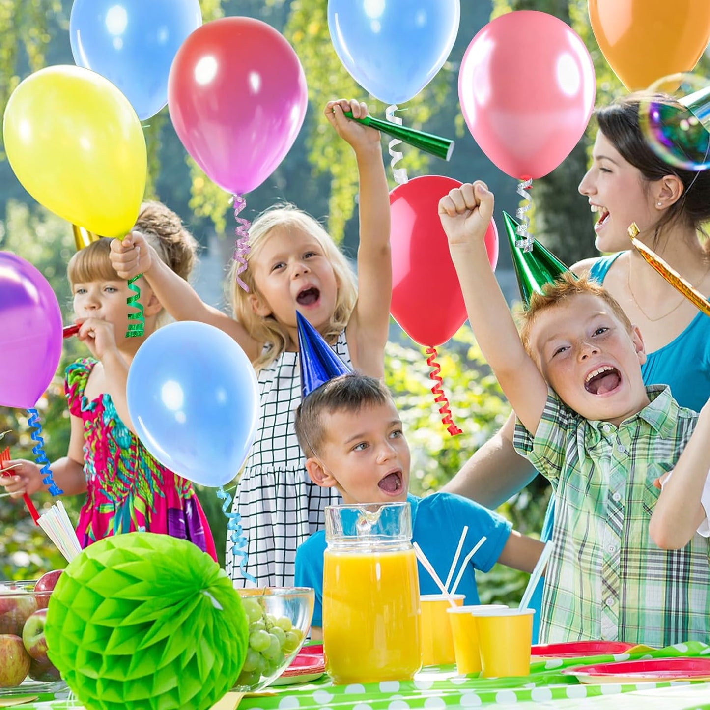 500 Yards Glitter Pink Curling Ribbon-Balloon String-Balloon Ribbon Roll for Party Decoration, Gift Wrapping, Wedding, Art Crafts, Florist Flower