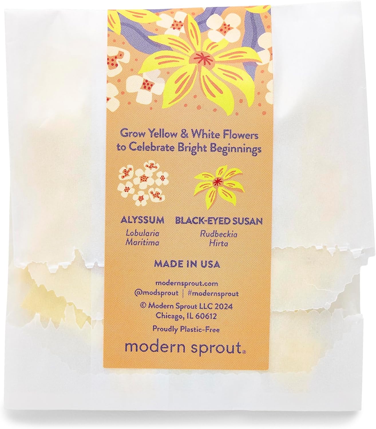 Modern Sprout Plantable Seed Paper Confetti Poppers Refill Packs (12 Pack/100pc) - Plastic-Free Refill for Creative Gardening - Wildflower Seeds for Kids Garden Party Favors & Birthday Poppers -Mix