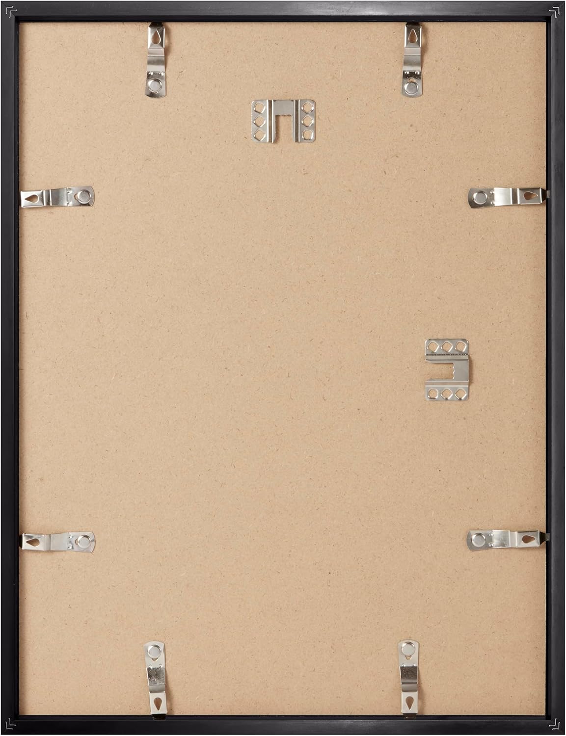 Opposite Wall - 9x12 in -Black Picture Frame - Lightweight, Versatile & Shatterproof - Wall Hanging Poster or Photo Frame - Wall Decor for Office, Gallery & Home