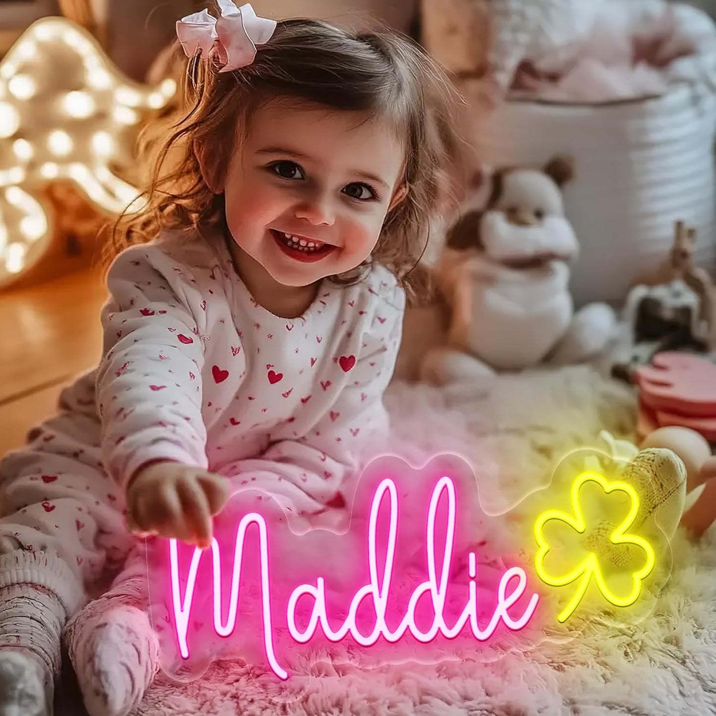 SELICOR Personalized Neon Signs Led Neon Signs Light for Bedroom Wedding Birthday Party Home Décor Custom Neon Sign Bar Store Logo Neon Sign (Optional 10" to 60")