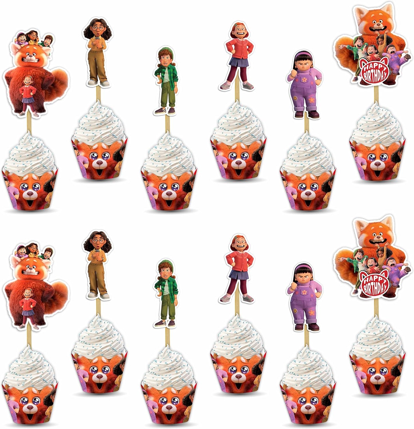 Seyal® Trning Red Cupcake Wrapper