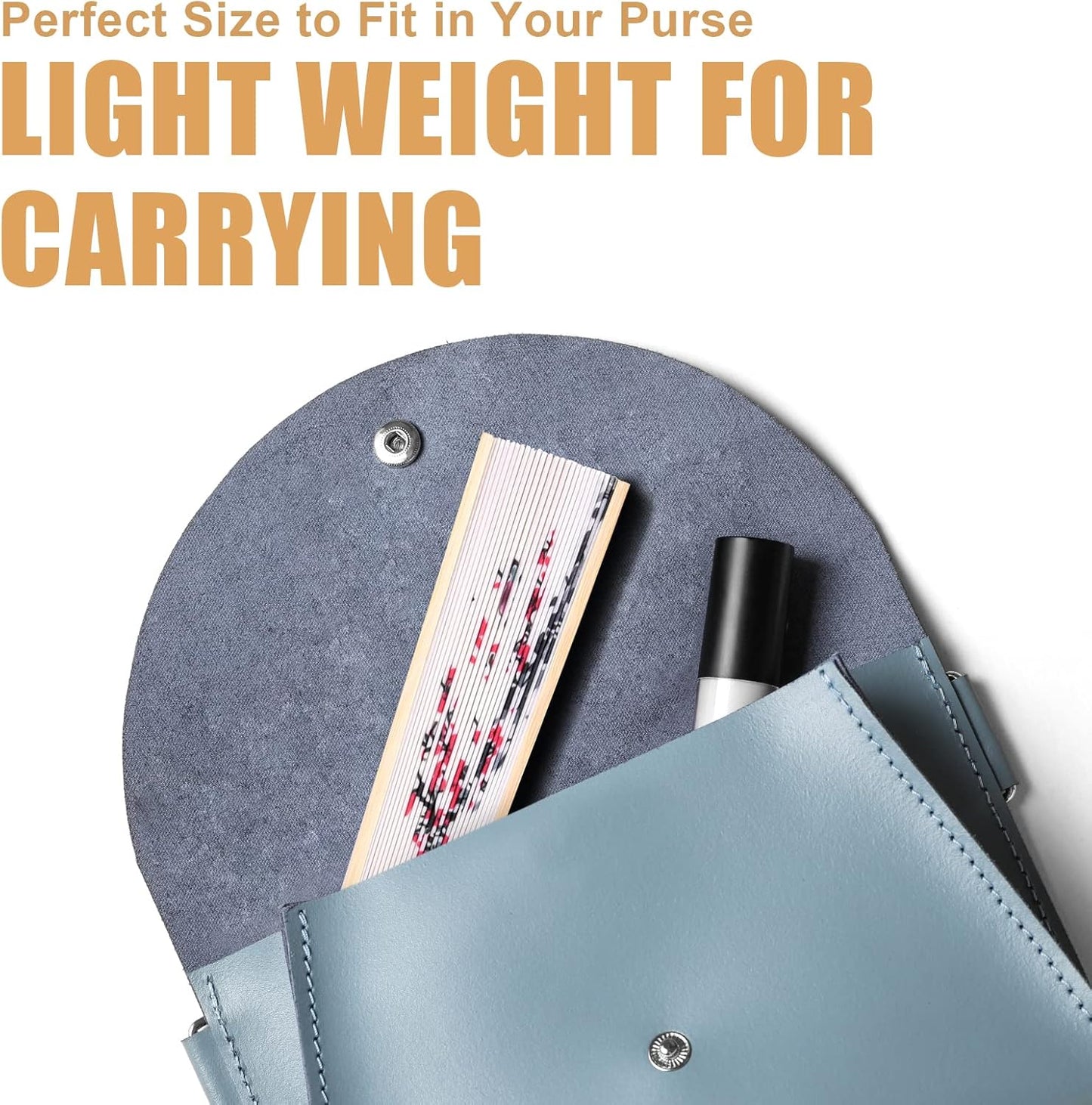 WEARXI Handheld Fan, 4 PCS Hand Fan, Chinese Folding Fan for Women Foldable, Silk Bamboo Hand Held Fan, Paper Hand Fan