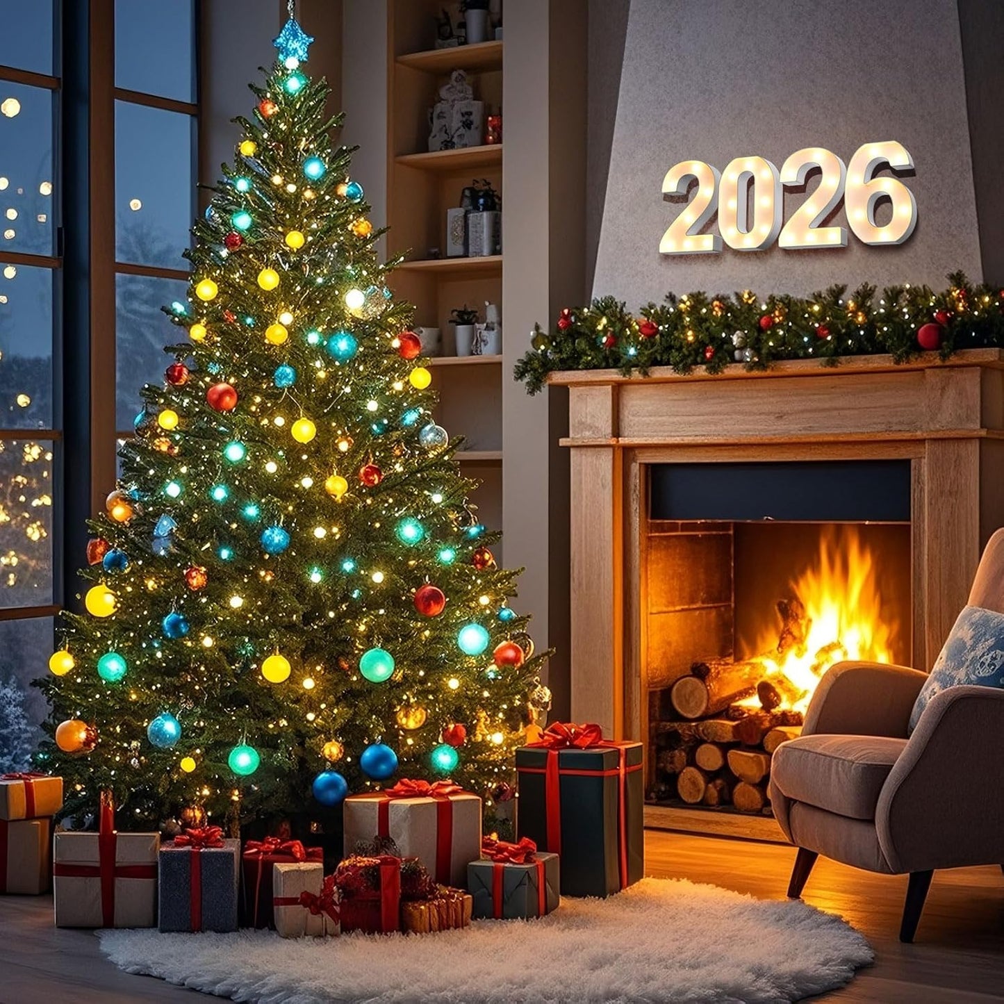 LED Marquee Light Up Numbers Sign - Lighted Birthday Numbers Sign for 13th Birthday Party Decoration, Bar Wall, Home, Table Room, Wedding and Christmas Decorations, Number 13