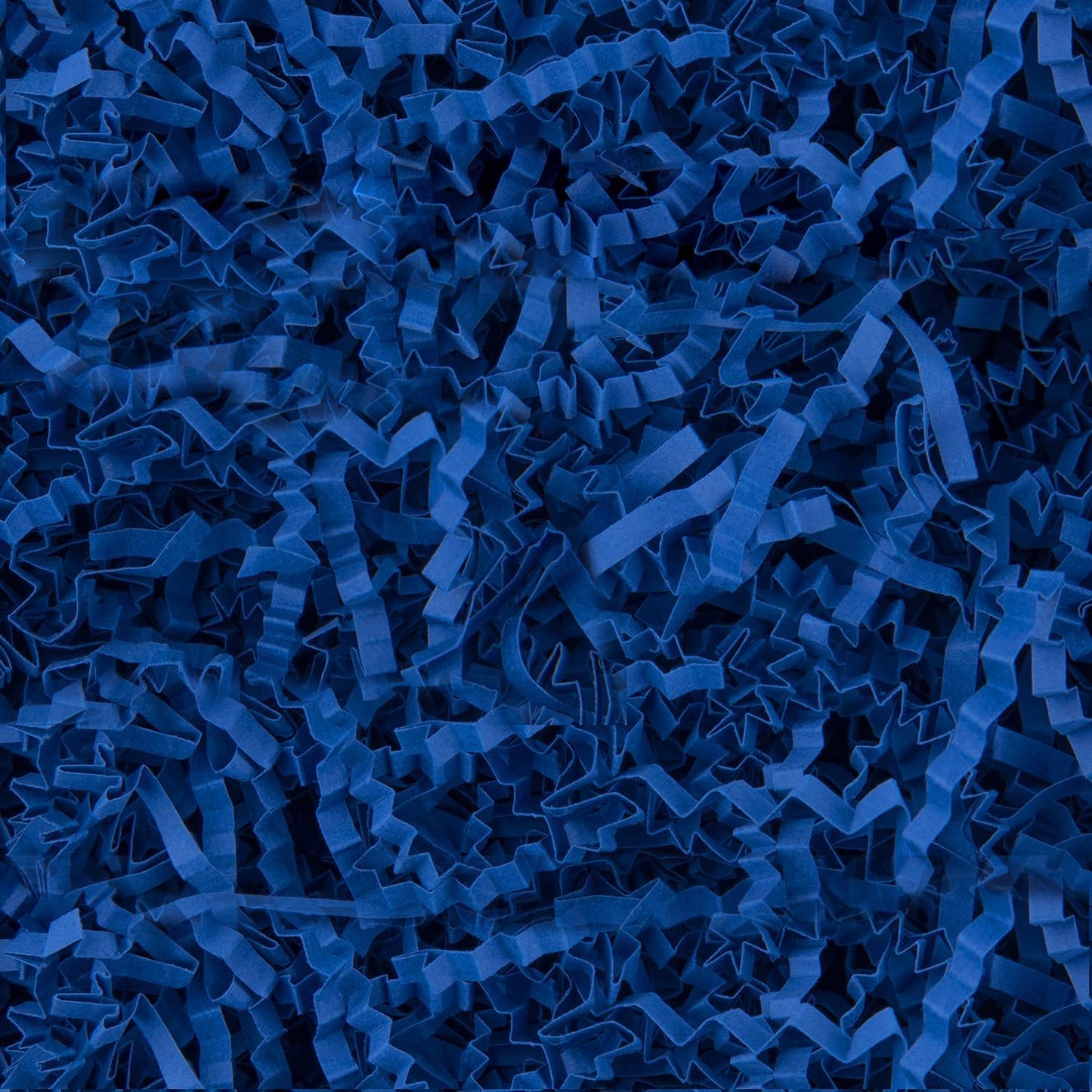 8.5oz Crinkle Paper Filler, Gift Baskets Gift Boxes Crafts Shredded Cut Paper Packaging Decorative Stuffing & Cushioning Confetti for Easter Birthday Wedding Party Favor Navy Blue