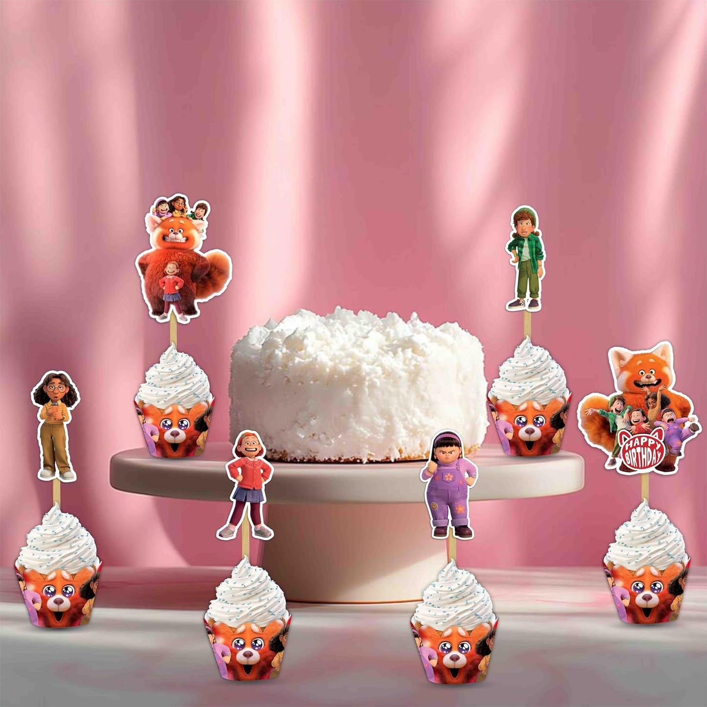 Seyal® Trning Red Cupcake Wrapper