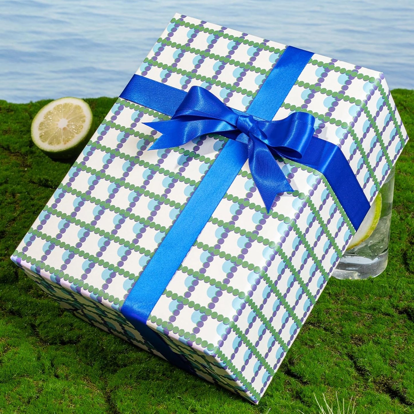 1 Inch Royal Blue Satin Ribbon 50 Yards Solid Fabric Ribbons for Gift Wrapping, Crafts, Floral Arrangements, Wedding, Party, Holiday Decor