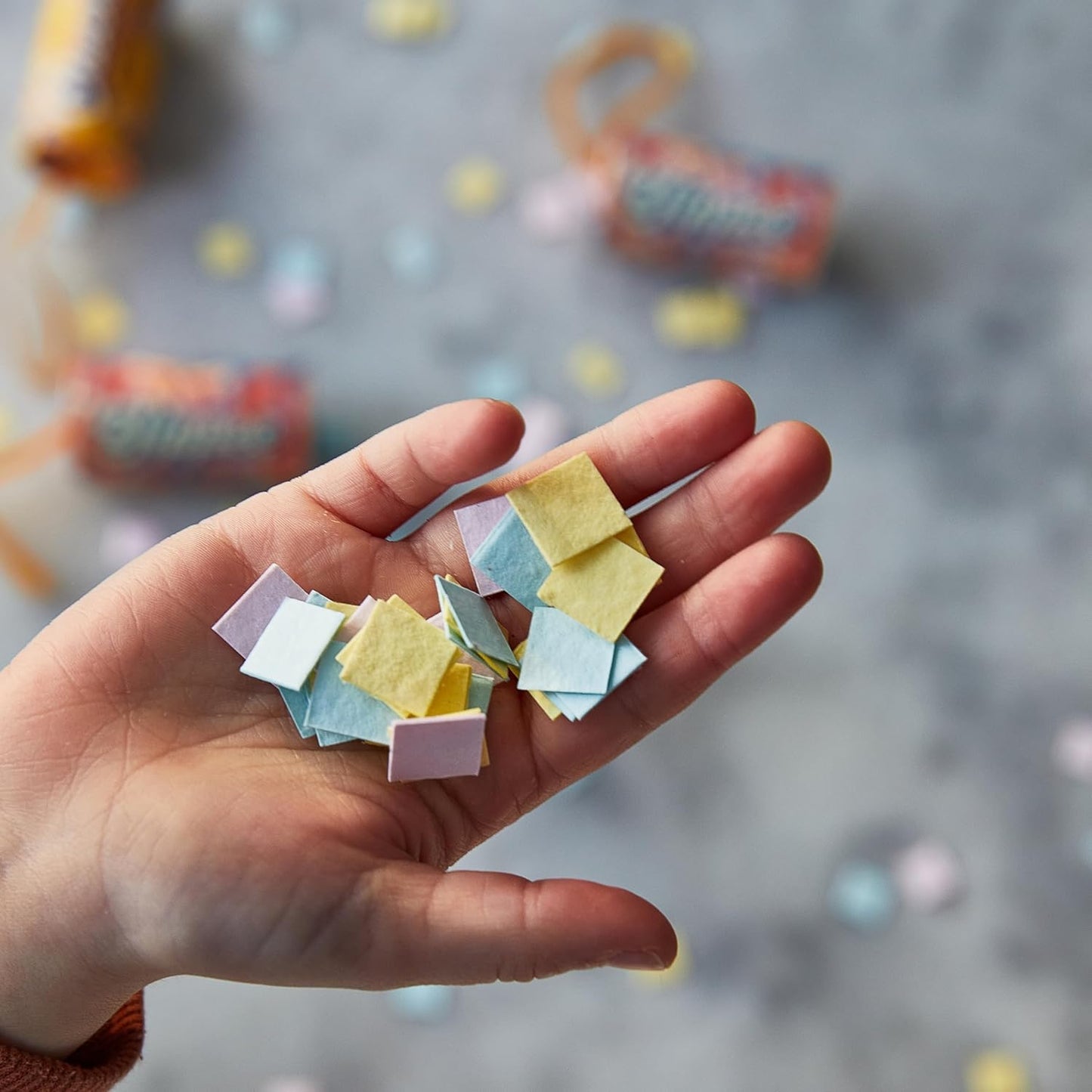 Modern Sprout Plantable Seed Paper Confetti Poppers Refill Packs (12 Pack/100pc) - Plastic-Free Refill for Creative Gardening - Wildflower Seeds for Kids Garden Party Favors & Birthday Poppers -Mix