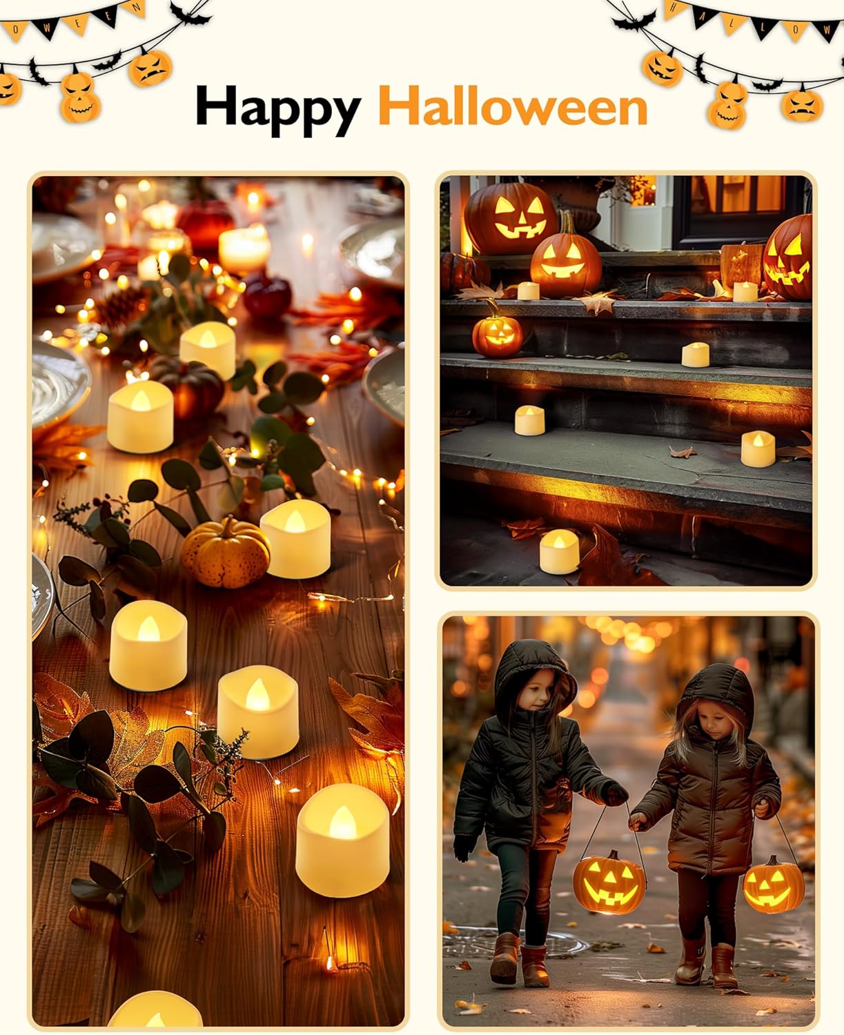 Homemory 12pcs Remote Timer LED Tea Lights Candles, 400+Hours Flickering Flameless Battery Operated Votive Candles for Tabletop Lighting, Centerpieces Decor, Holiday Decor