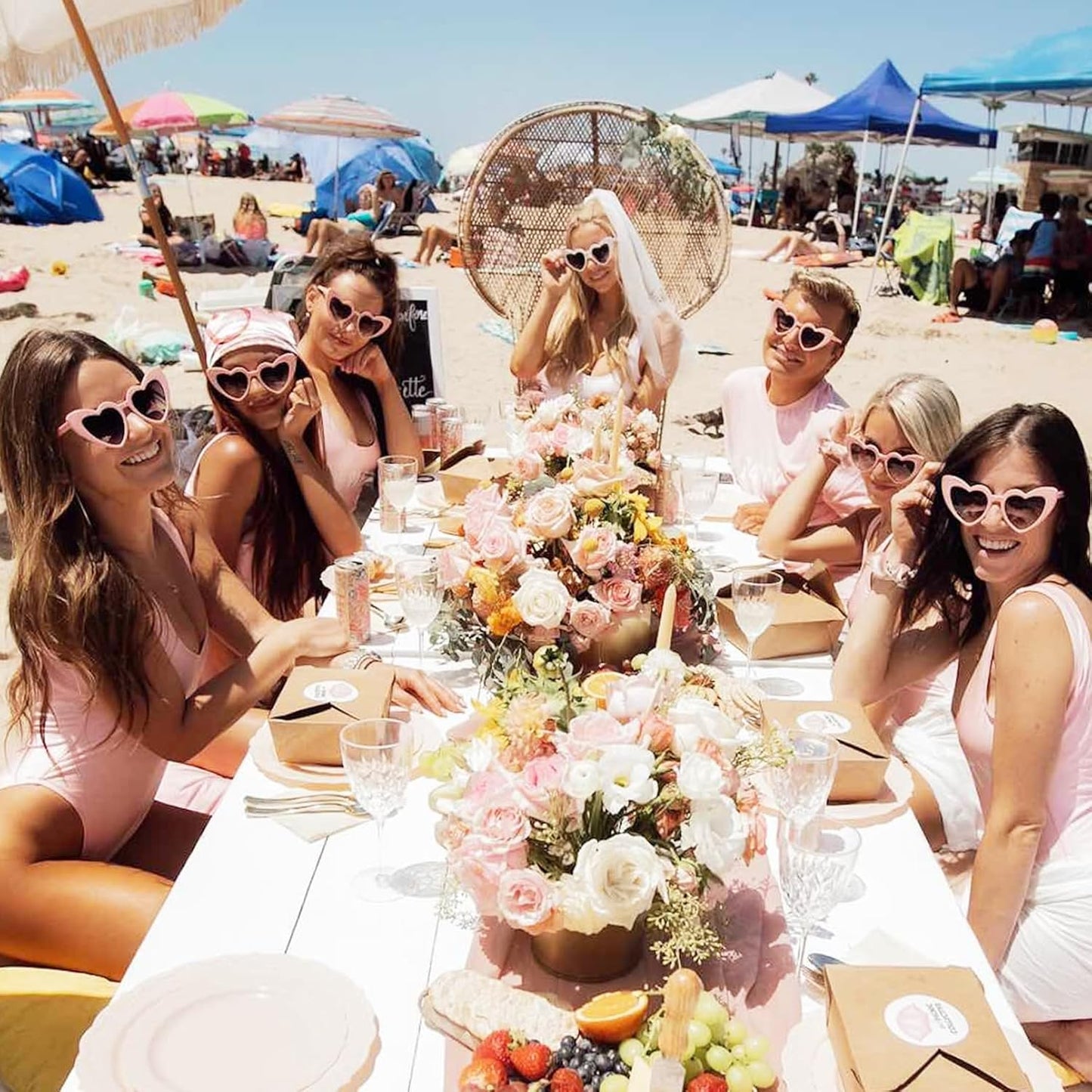 YOGFIT Heart Sunglasses for Women Fashion Classic Love Eye Protection Sunglasses Vintage Cute Heart Sunglasses