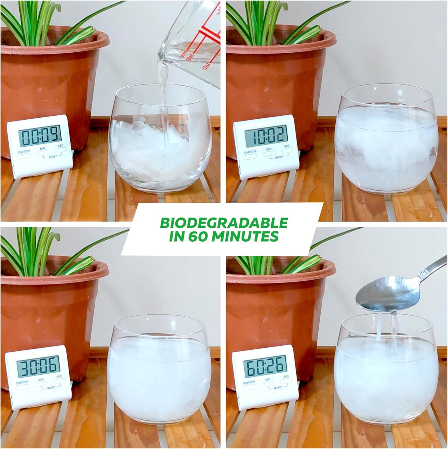 White RICE Paper Confetti Cannon - 16" Rice Paper Biodegradable Party Popper, Compressed Air Popper, Loud Pop, For Wedding Confetti Send Off/Sparklers, Wedding Supplies & Decorations, Shoot Up to 40ft