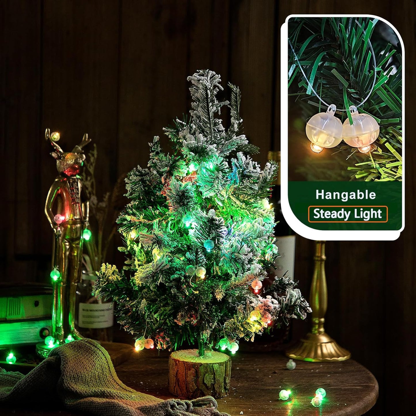 100PCs Balloon Lights, Long Standby Time Mini Ball Light, Mini Led Lights for Paper Lantern, Easter Eggs and Party Wedding Birthday Festival Christmas Decoration (Glow steadily Purple)