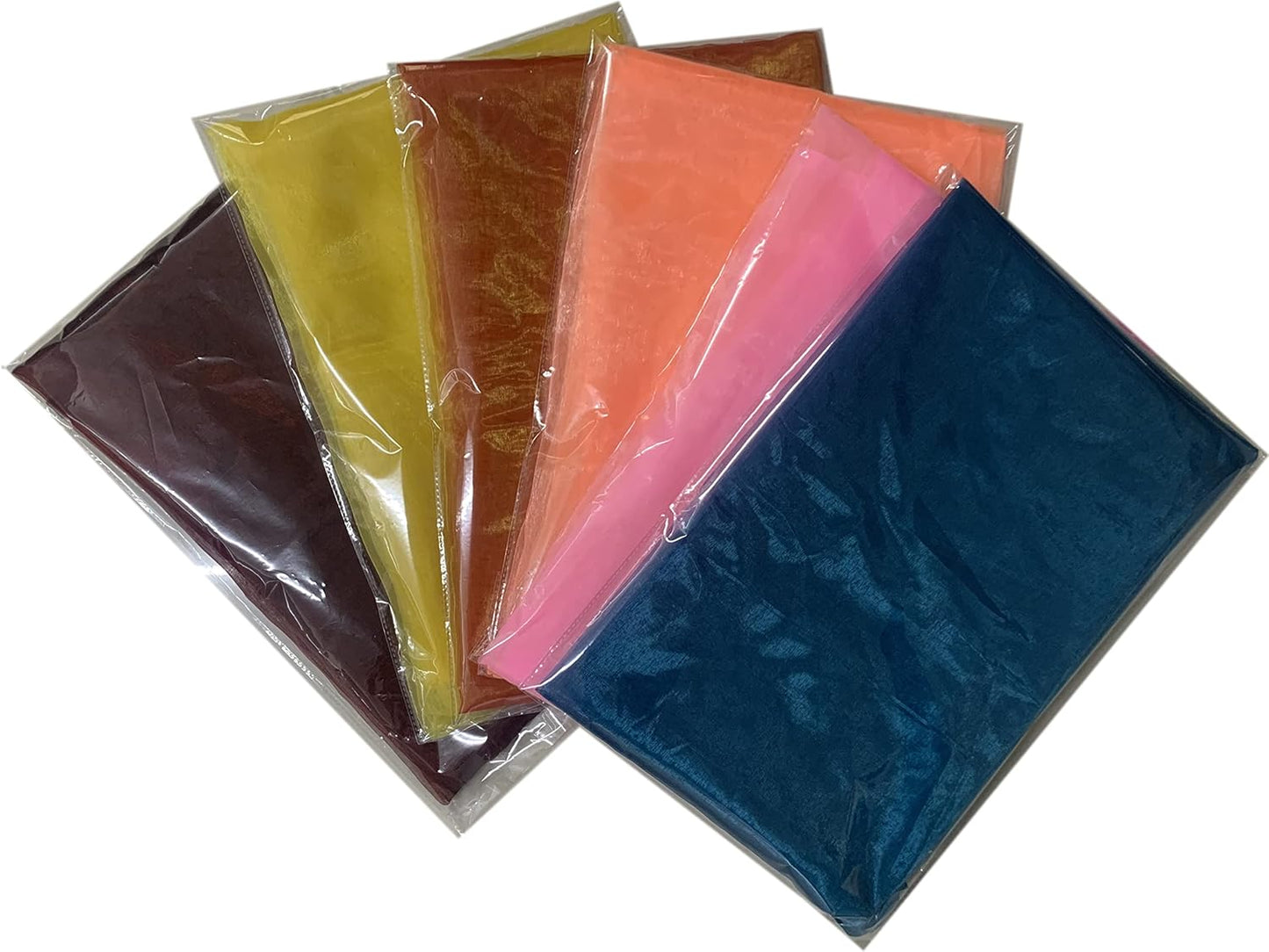 VDS Royal Blue Organza Fabric, 30 Yards Continuous, 45” Wide, Wedding Party Decoration Iridescent Crystal Sheer Shiny Organza Tulle Bridal Dress DIY Crafts Costume Sewing Backdrop Arch Cloth