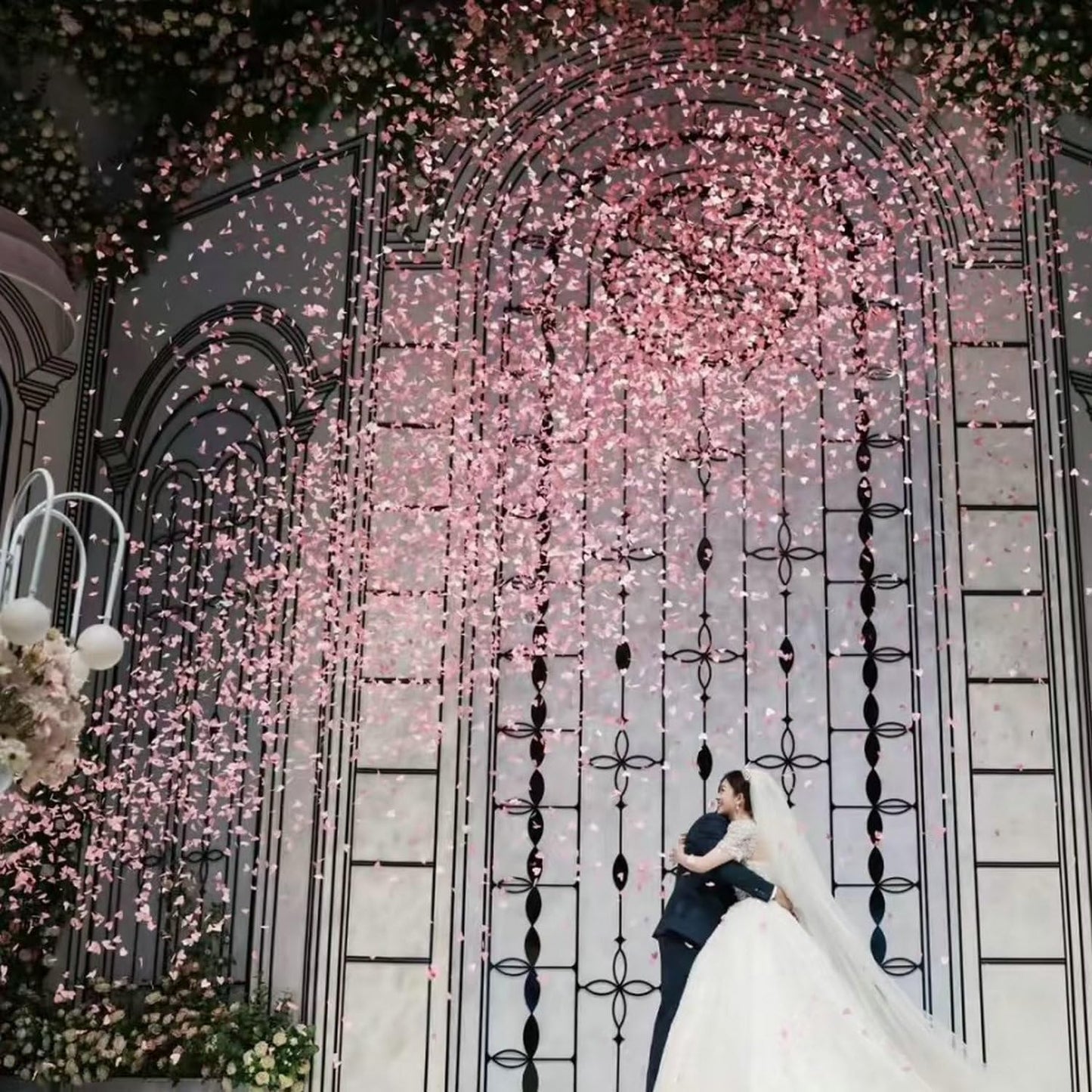 CODE FLORIST 2200 PCS Silk Rose Petals Wedding Flower Decoration