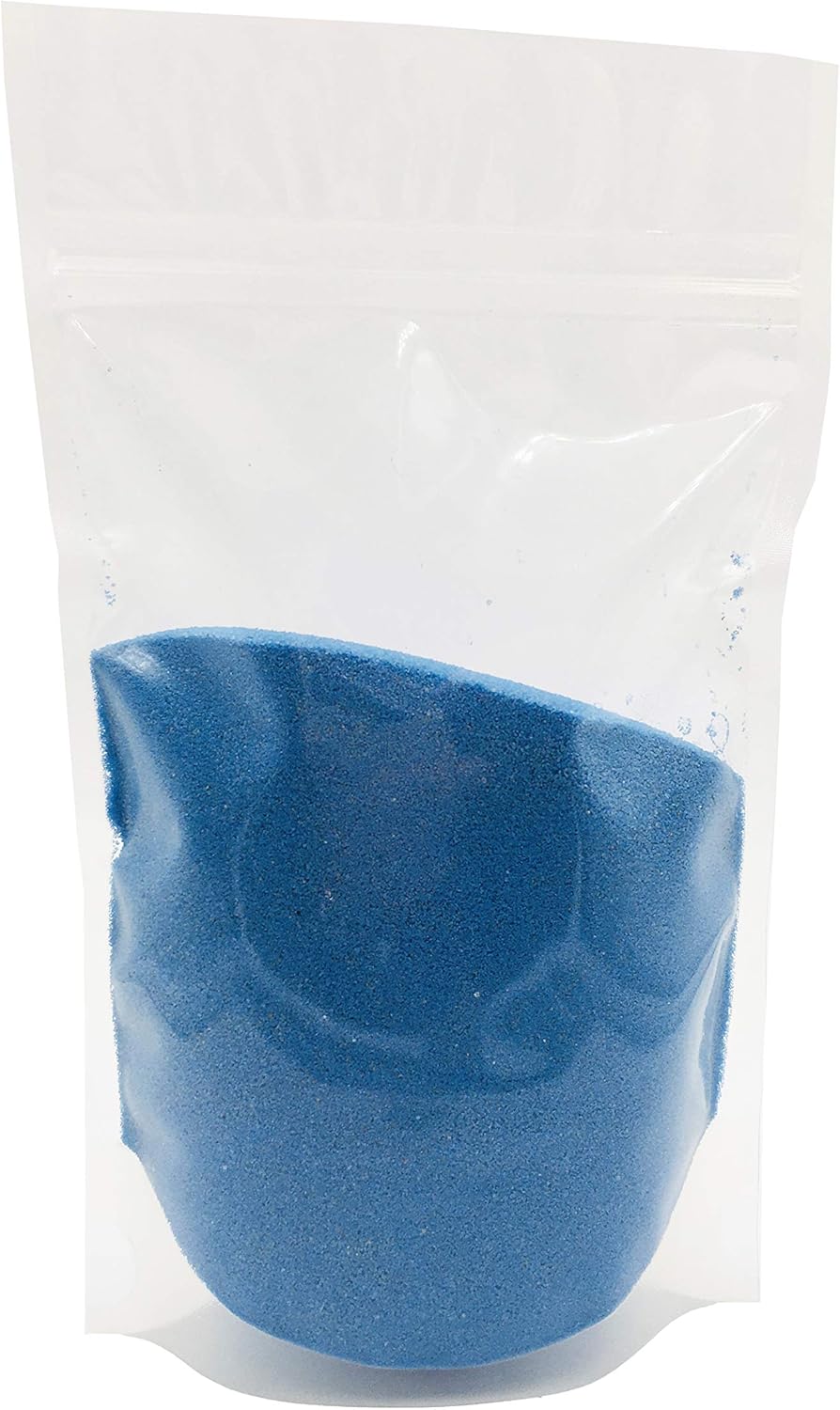 Alternative Imagination Sky Blue Fine Colored Sand for Ritual Use, Zen Gardens, Incense Burners, Smudging Bowls, Unity Ceremonies, Mandalas, Spiritual Practices, Arts & Crafts (1 Pound)