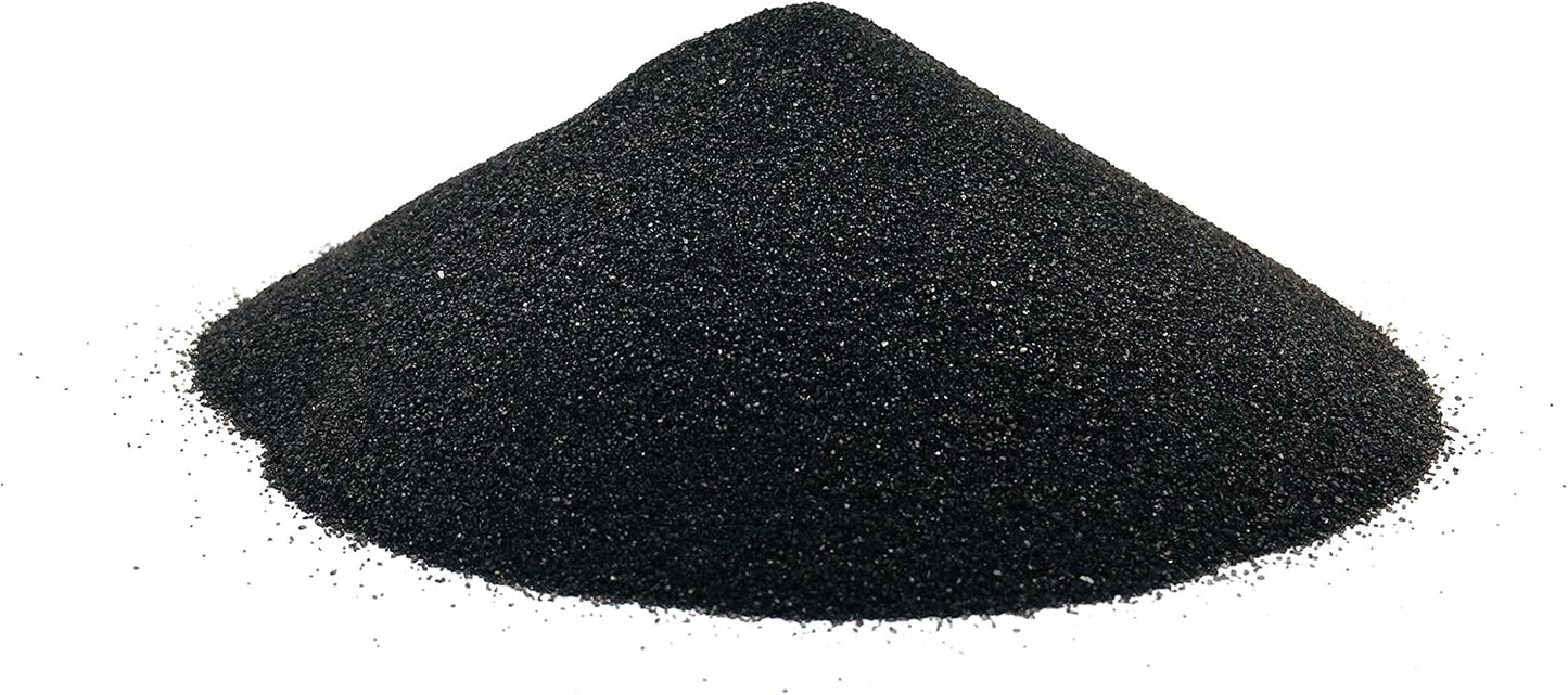 Black Sand - Fine Colored Sand for Ritual Use, Zen Gardens, Incense Burners, Smudging Bowls, Unity Ceremonies, Mandalas, Spiritual Practices, Arts & Crafts by Alternative Imagination (1 Pound)