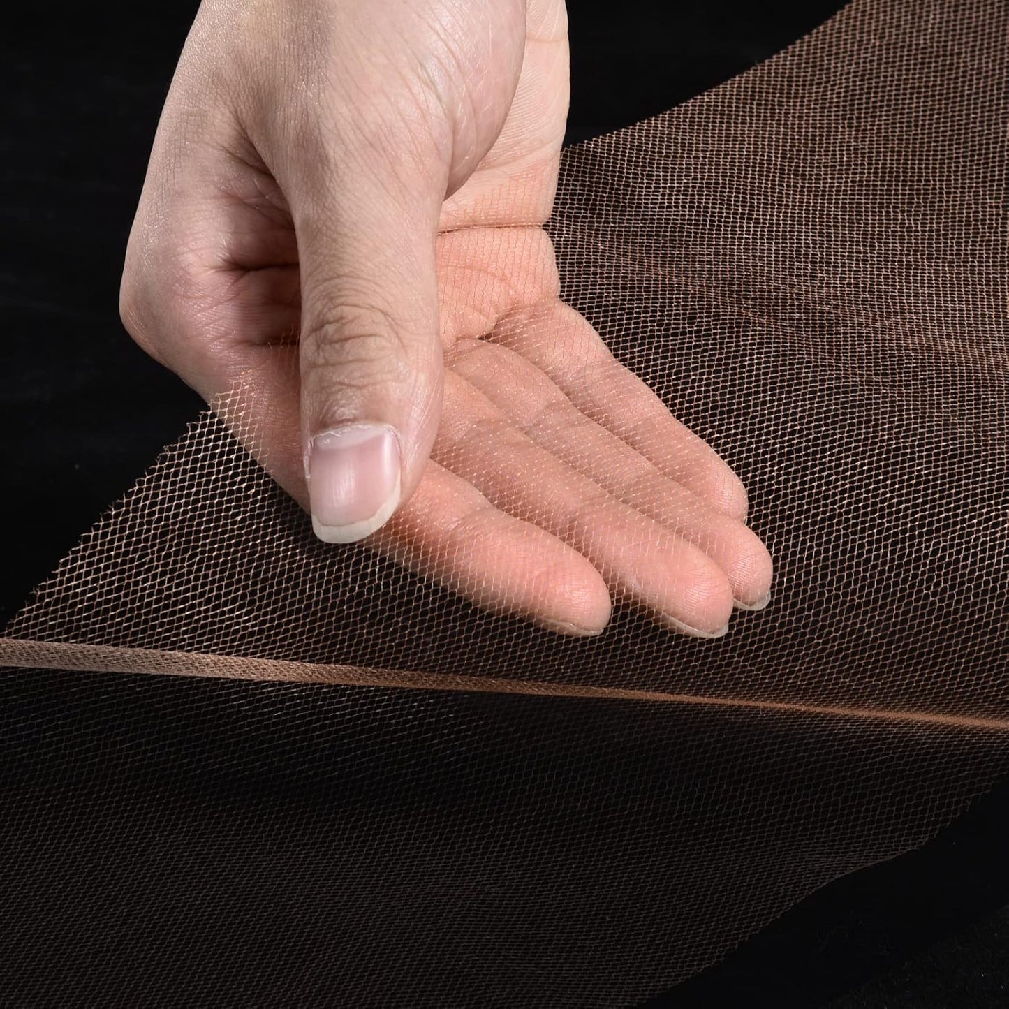 Tulle Rolls 6” by 100 Yards (300 feet) Tulle Roll Spool Fabric for DIY Tutu Skirts Wedding Baby Shower Crafts Decorations Party Supplies(New-Champagne)