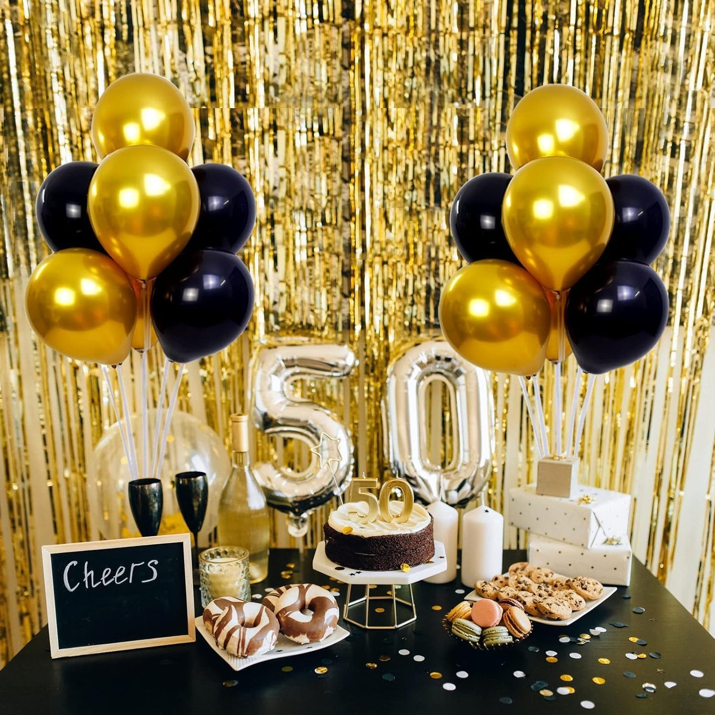 20 Set Balloon Stand Kit - Balloon Sticks With Base for Table Balloon Centerpiece Decorations for Birthday Graduation Gender Reveal Baby Shower Party Decorations