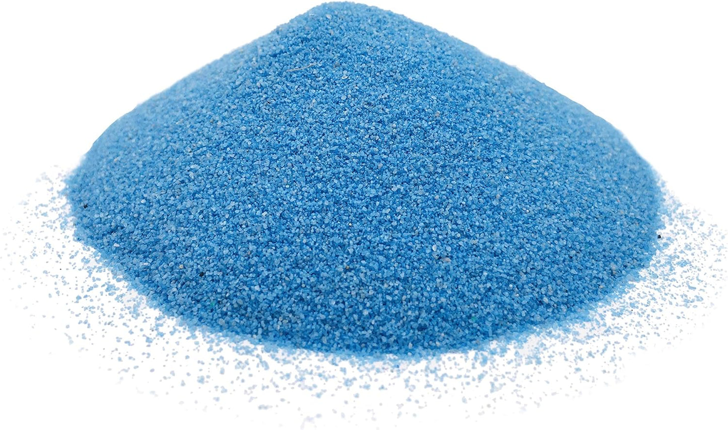 Alternative Imagination Sky Blue Fine Colored Sand for Ritual Use, Zen Gardens, Incense Burners, Smudging Bowls, Unity Ceremonies, Mandalas, Spiritual Practices, Arts & Crafts (1 Pound)
