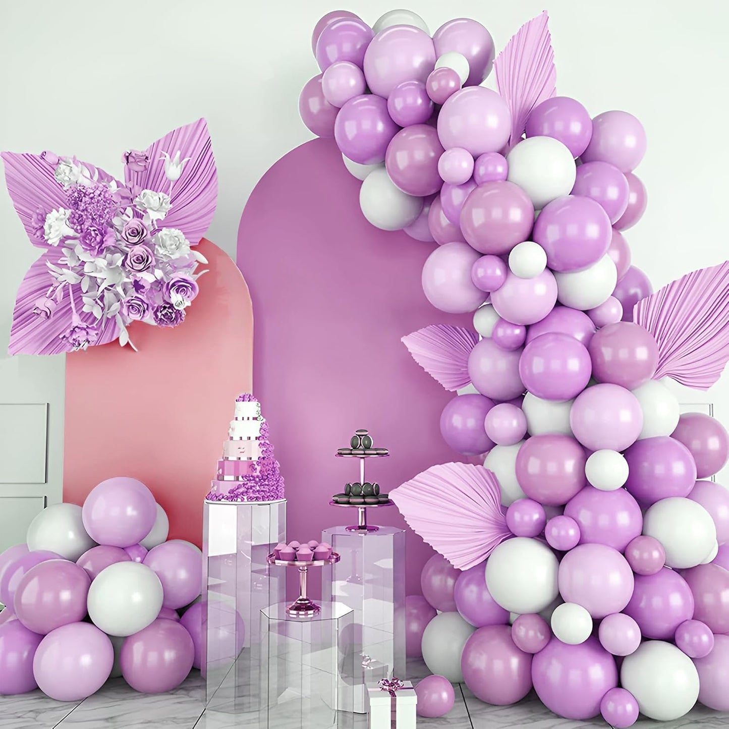 Wedding Arch Cover 6.6FT Arch Backdrop Cover Spandex Fitted Arch Cover for Round Top Chiara Backdrop Stand Covers for Wedding Birthday Party Baby Shower Banquet Ceremony Decoration