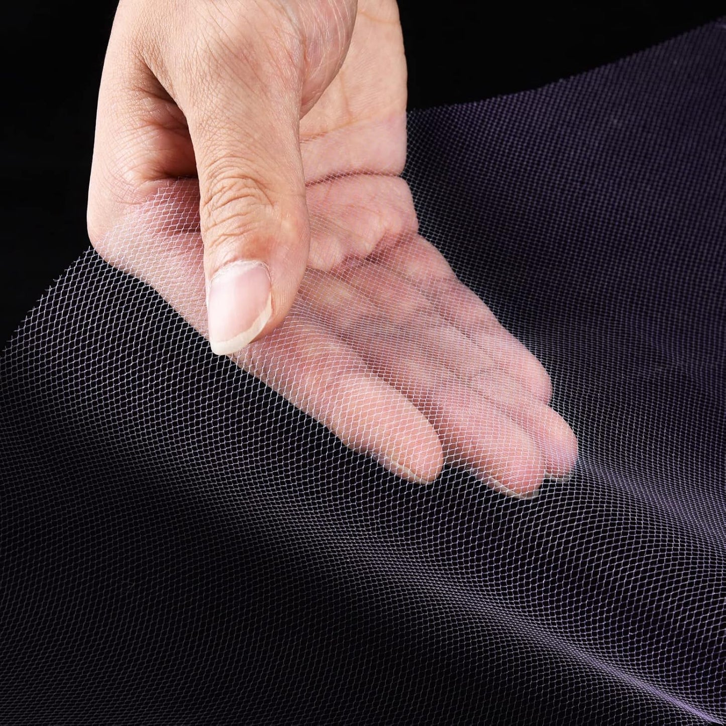 Tulle Rolls 6” by 100 Yards (300 feet) Tulle Roll Spool Fabric for DIY Tutu Skirts Wedding Baby Shower Crafts Decorations Party Supplies(Dark Purple)