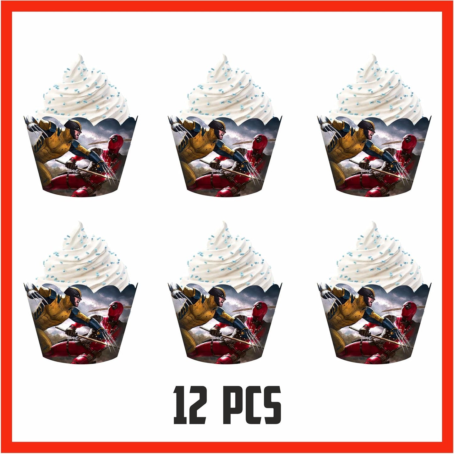 Dedpol Cupcake wrapper - Birthday Decorations.