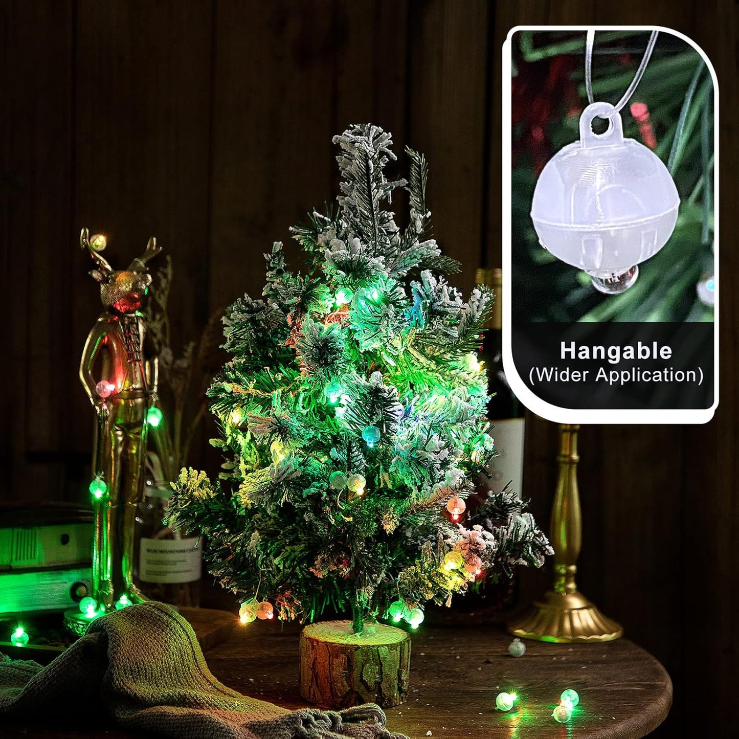 50PCs Mini Led Lights, Flash Led Balloons Light for Neon Party Lights, Paper Lanterns, Easter Eggs, Birthday Party, Wedding, Halloween, Christmas Decoration (Blinking Pink)