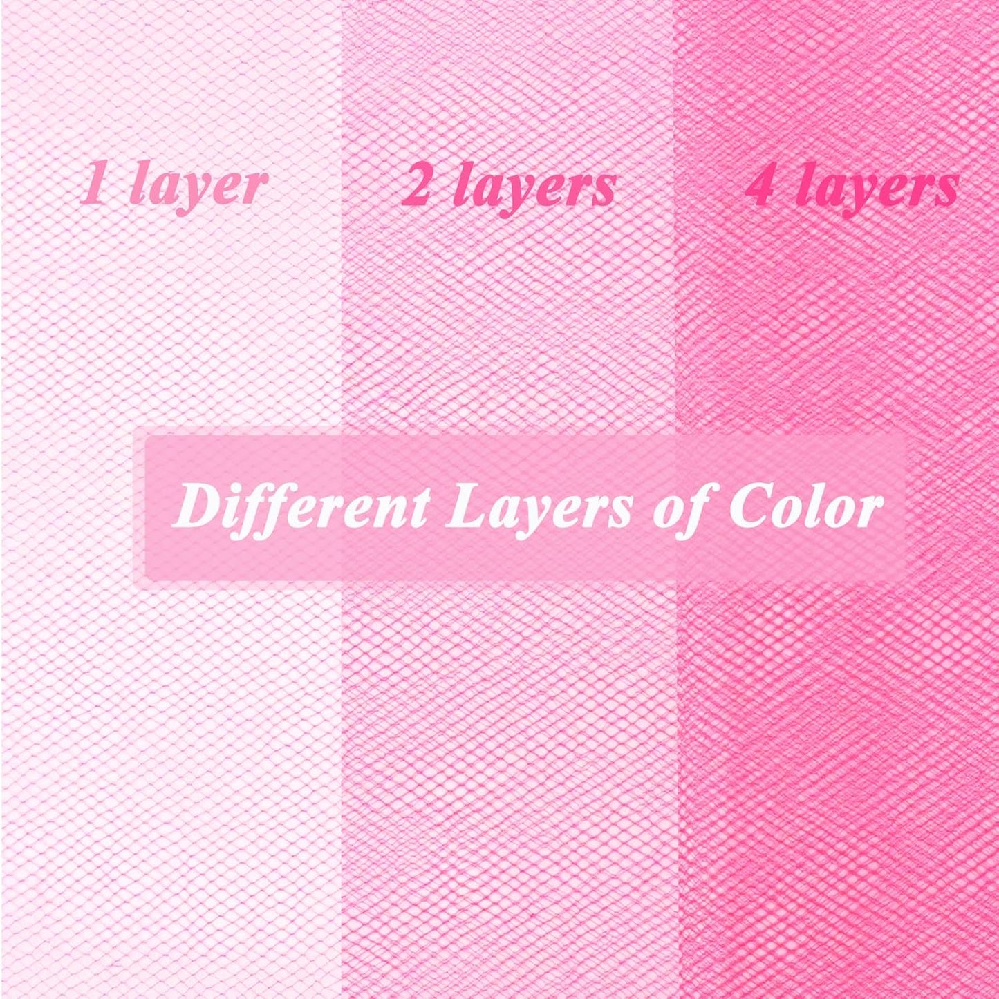 Fluorescent Pink Tulle Fabric Roll 6”by 100 Yards (300 ft) Soft Tulle Spool for DIY Crafting Favor Supplies, Tutus, Wedding, Party Decorations, Gift Wrapping