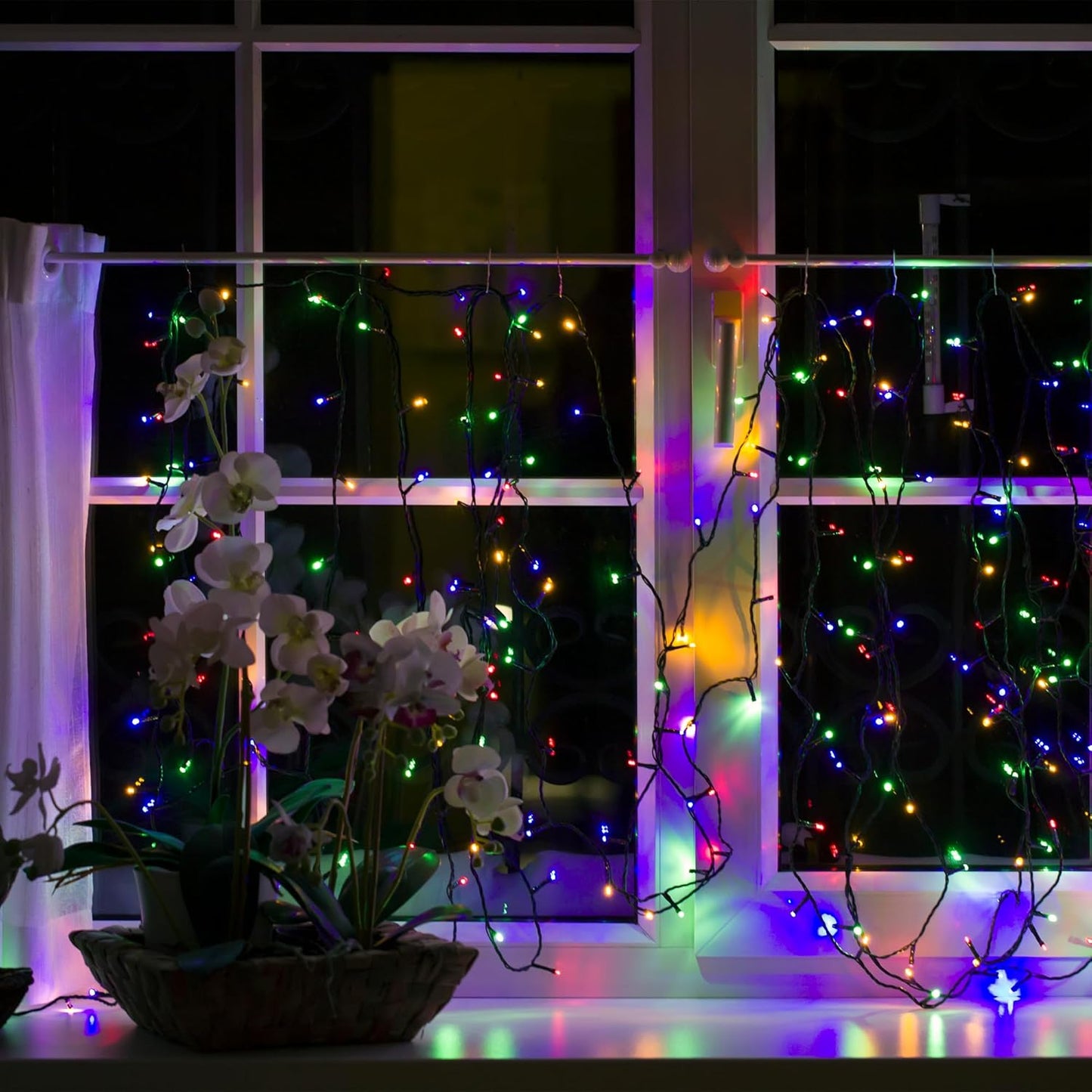 200 LED Christmas String Lights, 72FT Indoor Lights Plug-in with 8 Modes & Timer & Memory Function, Waterproof Christmas Lights Outdoor for Holiday Party Christmas Tree Decor