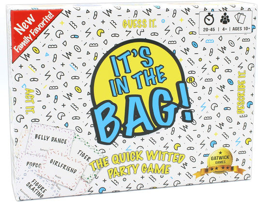 It’s in The Bag - Ultimate Family Game for Game Night, 3 Rounds of Wild Easy Fun! Best Board and Party Games for Adults, Groups, and Kids